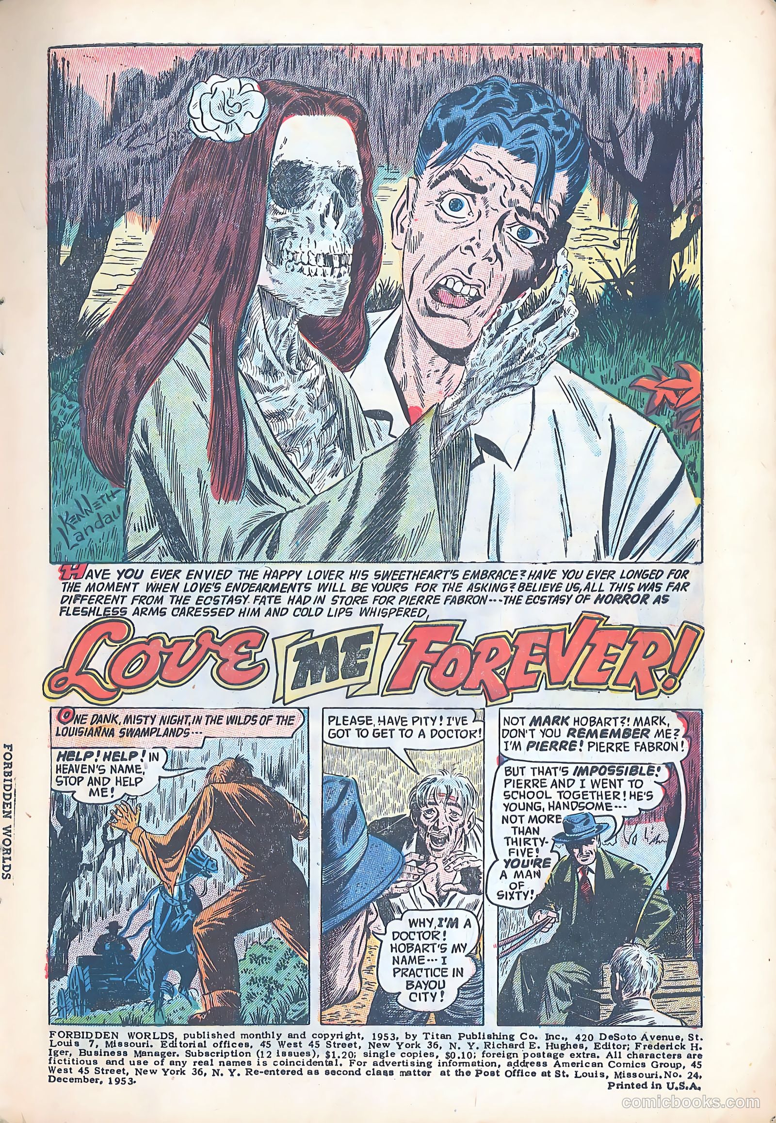 Forbidden Worlds #24 (1953) — page 3 of 36
