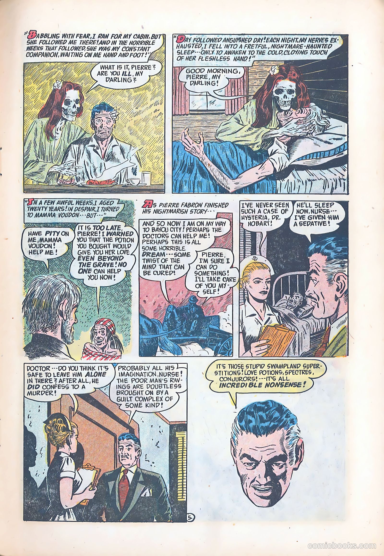 Forbidden Worlds #24 (1953) — page 7 of 36