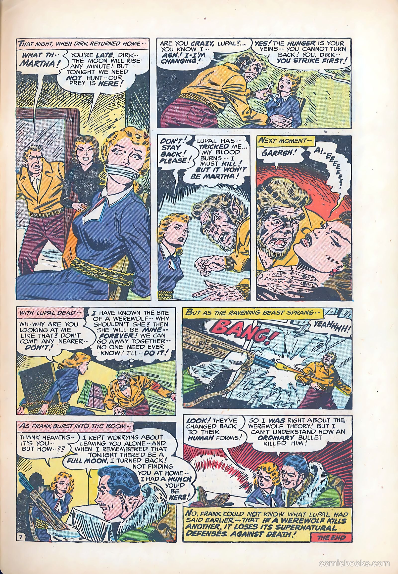 Forbidden Worlds #24 (1953) — page 33 of 36