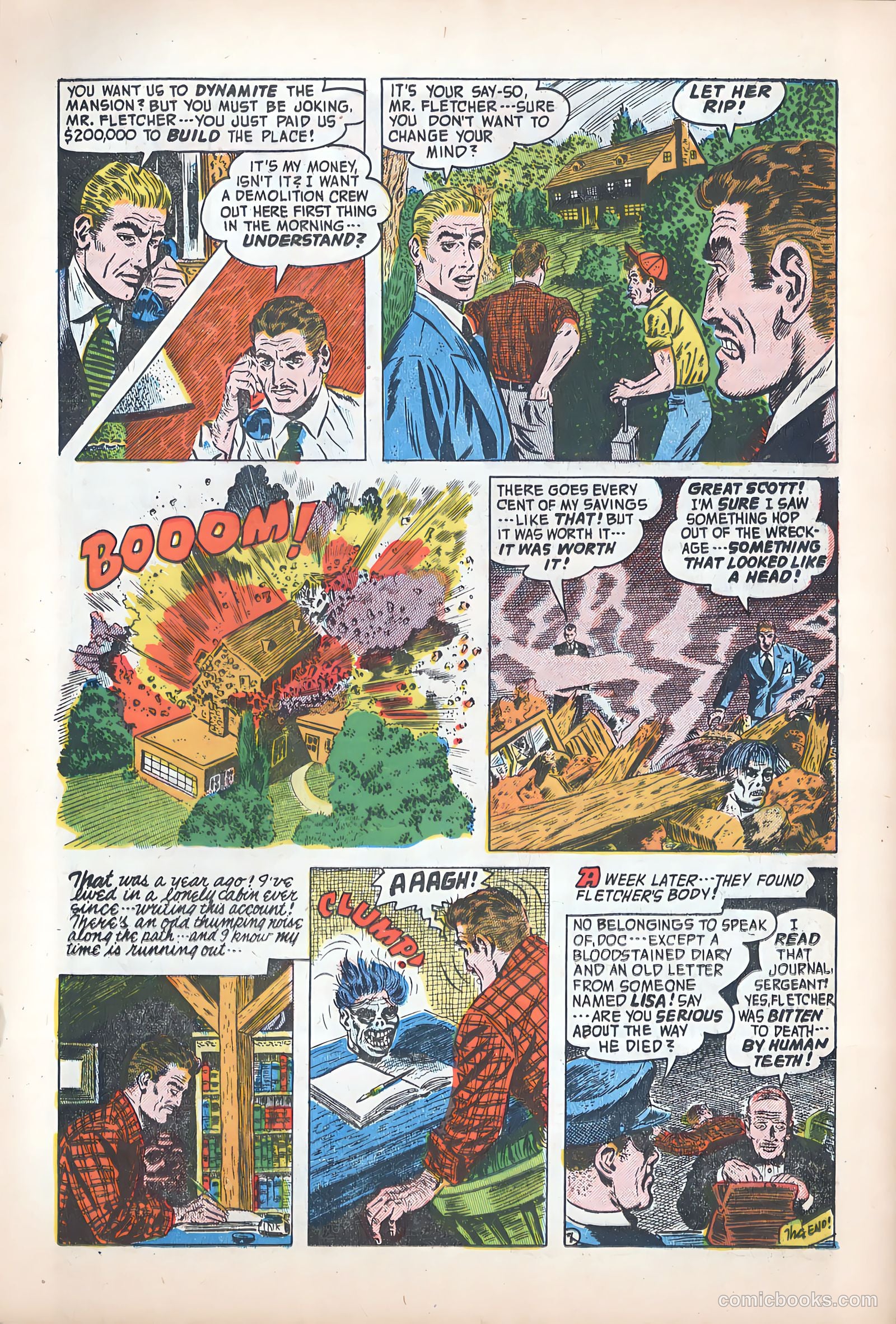 Forbidden Worlds #25 (1954) — page 17 of 36
