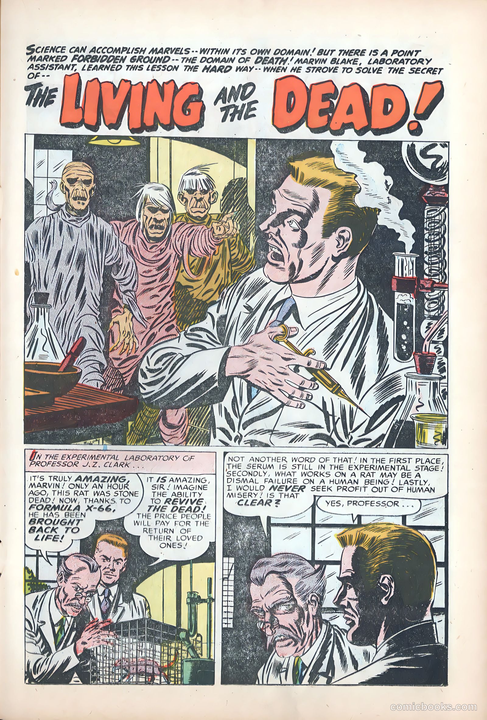 Forbidden Worlds #25 (1954) — page 21 of 36