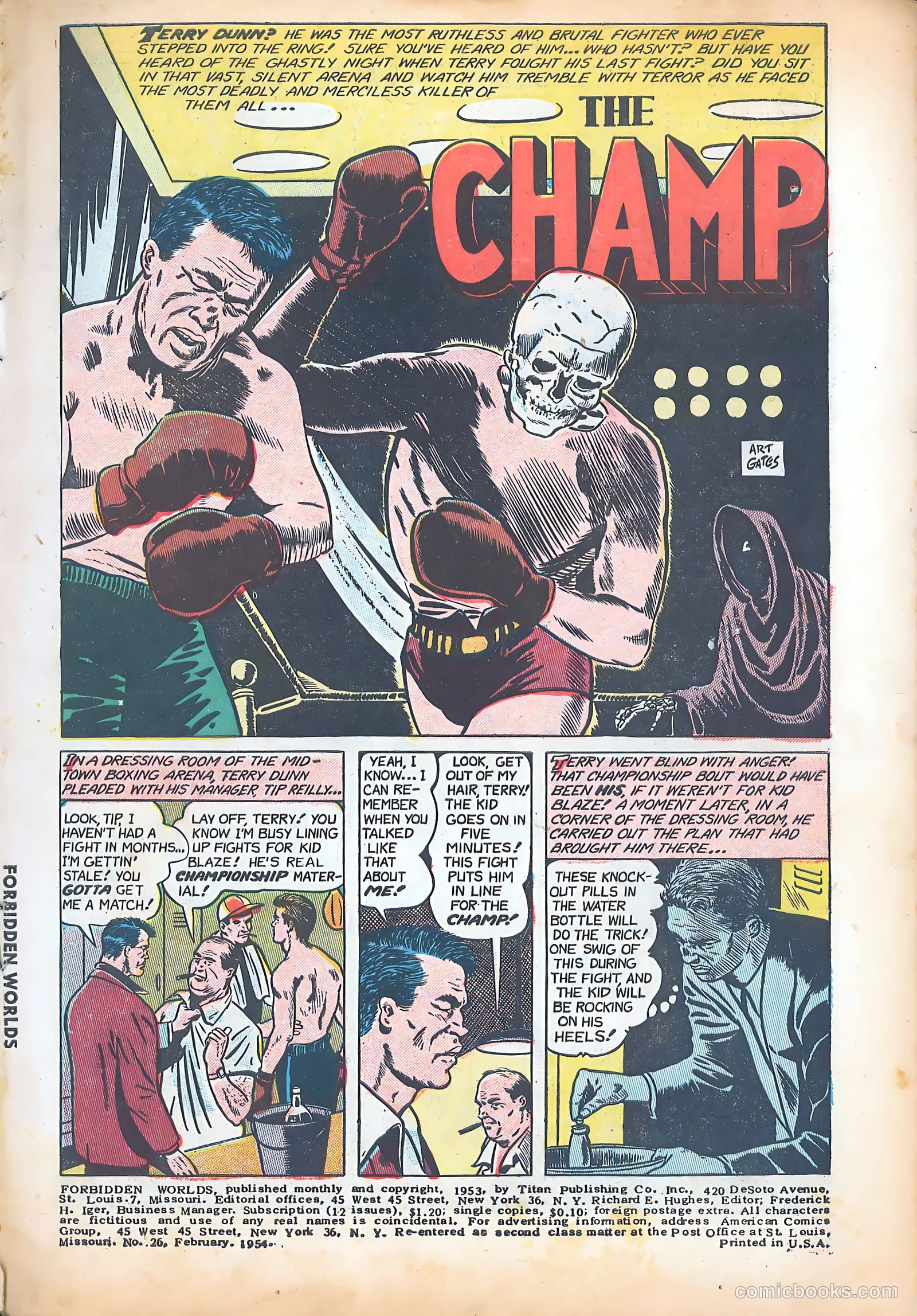 Forbidden Worlds #26 (1954) — page 3 of 36