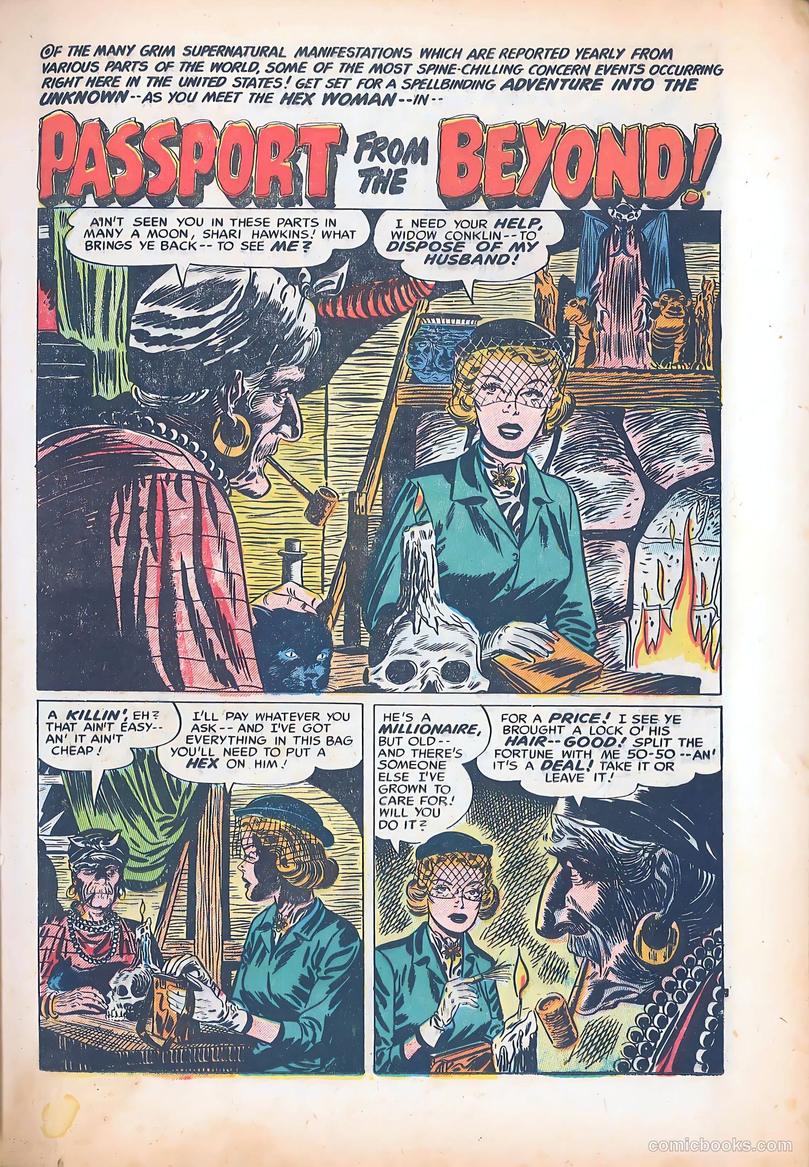 Forbidden Worlds #26 (1954) — page 21 of 36