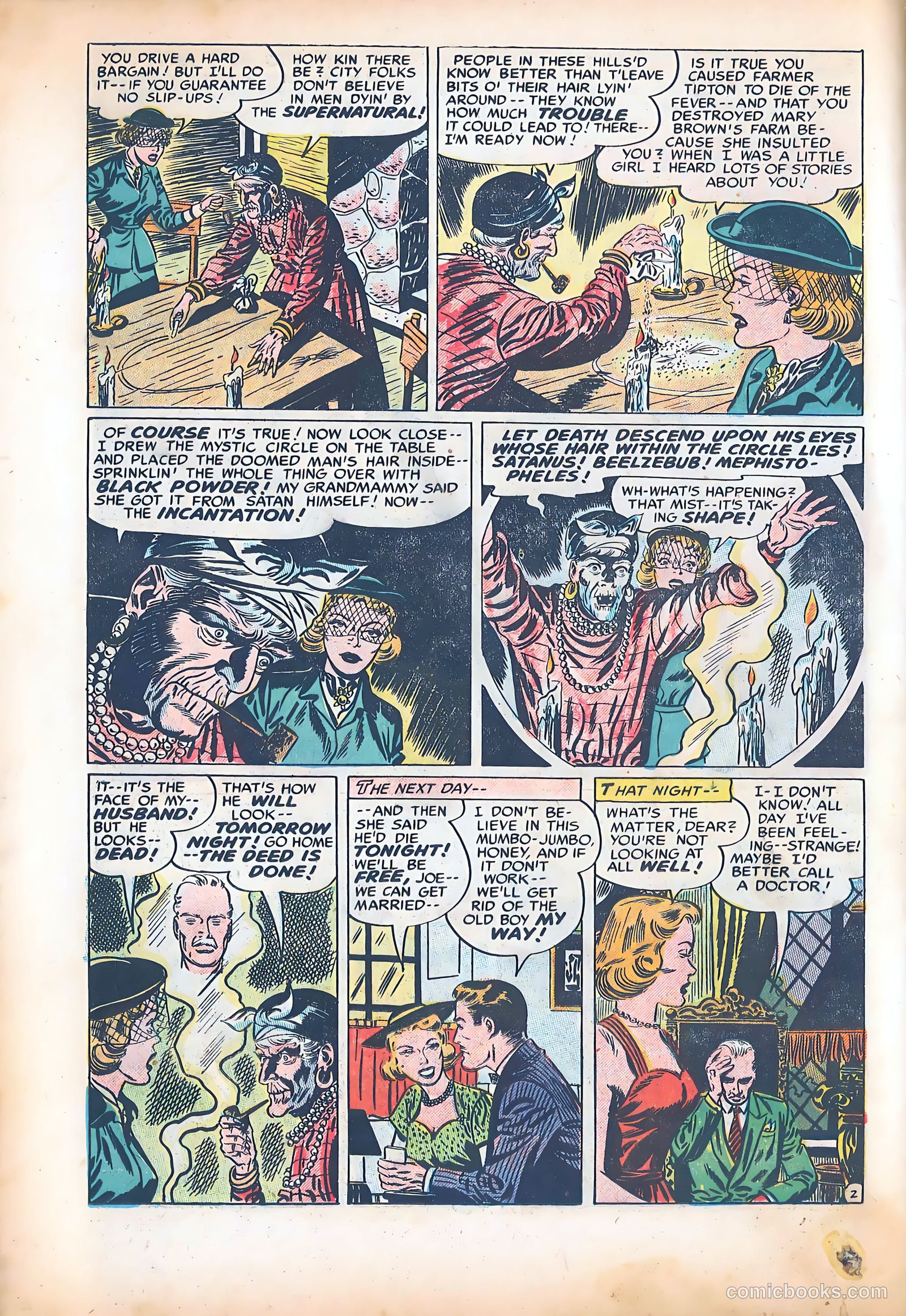 Forbidden Worlds #26 (1954) — page 22 of 36