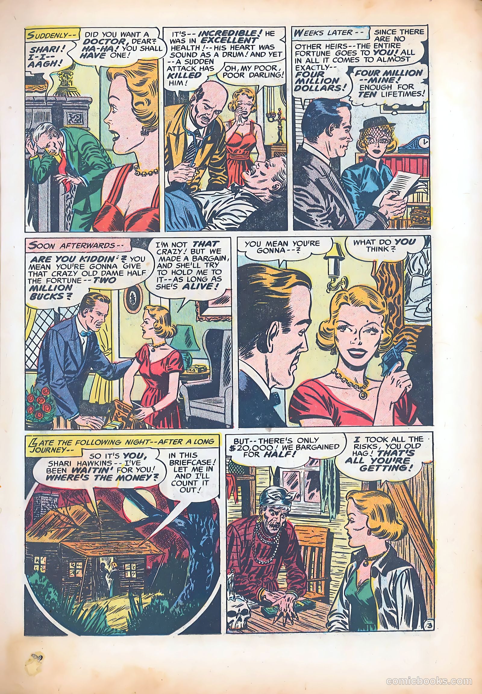 Forbidden Worlds #26 (1954) — page 23 of 36