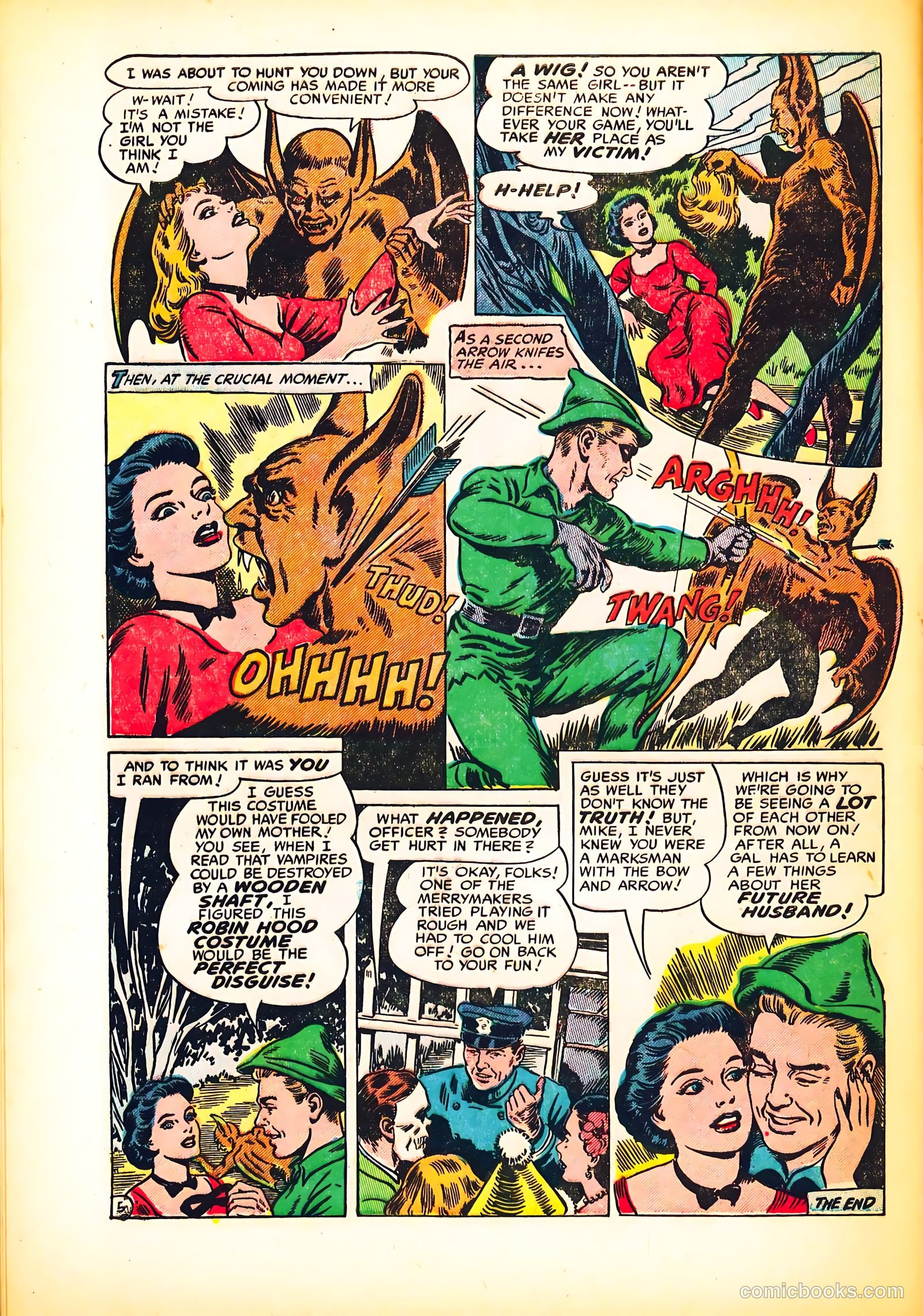 Forbidden Worlds #27 (1954) — page 32 of 36