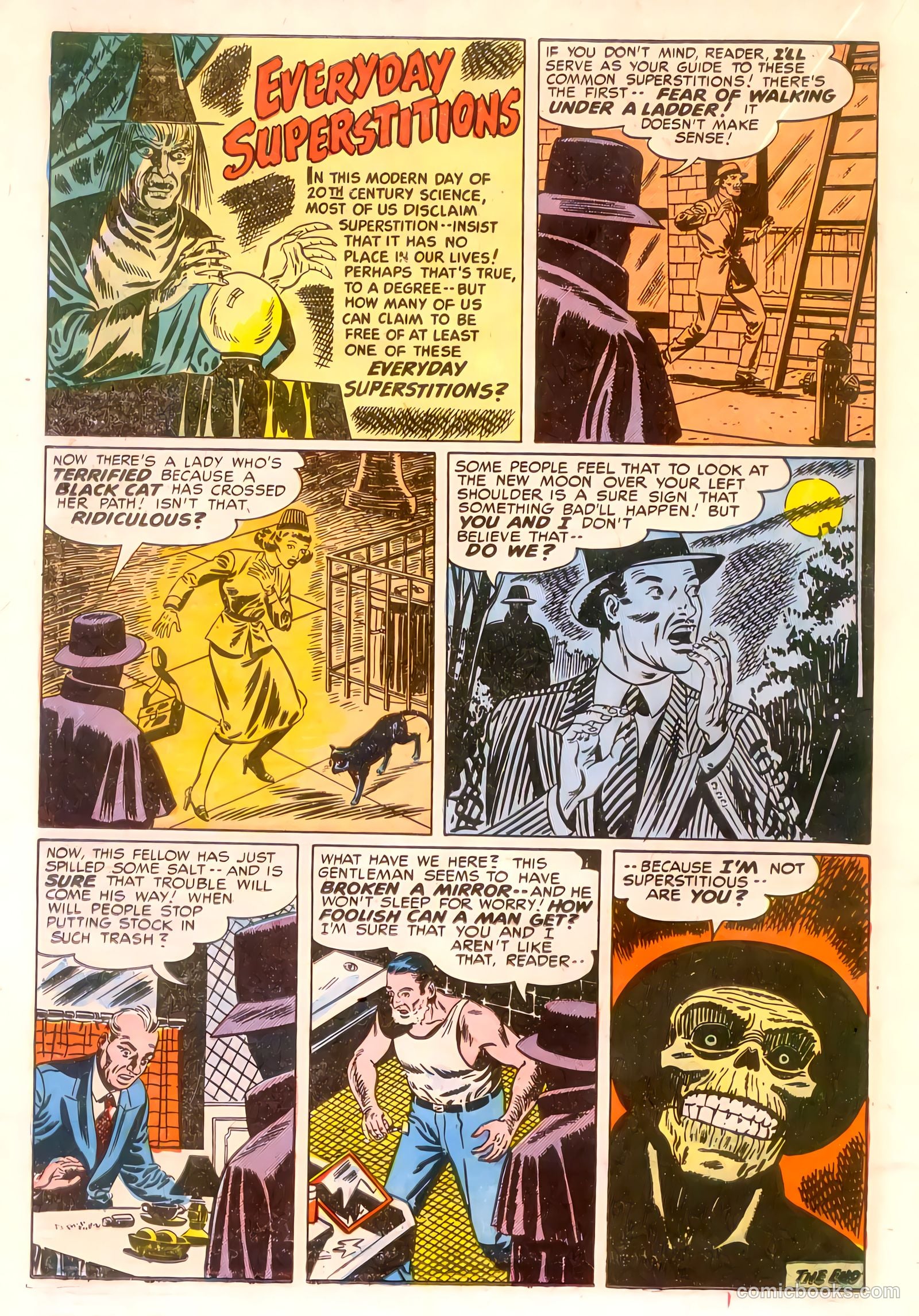 Forbidden Worlds #28 (1954) — page 18 of 36