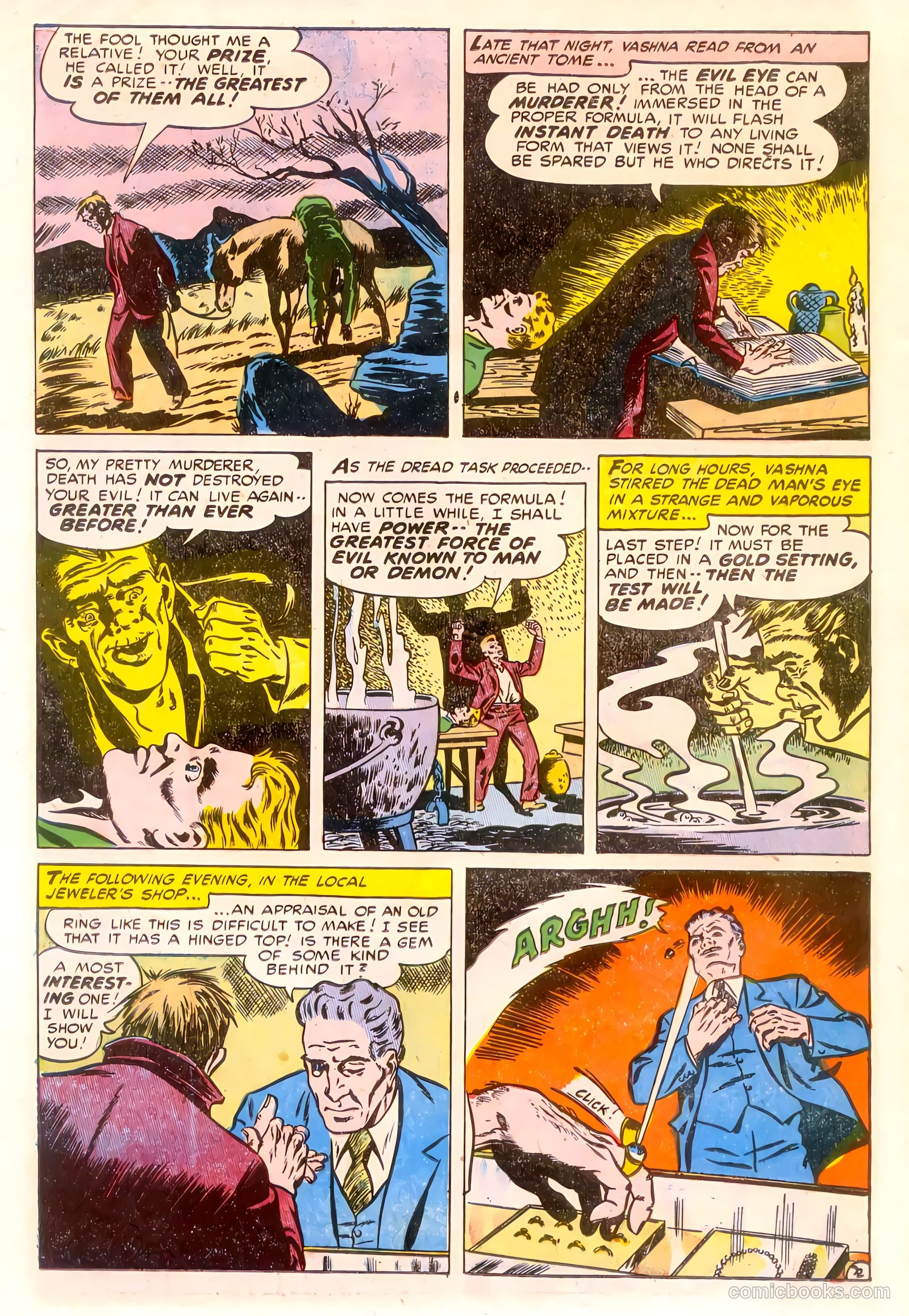 Forbidden Worlds #28 (1954) — page 22 of 36