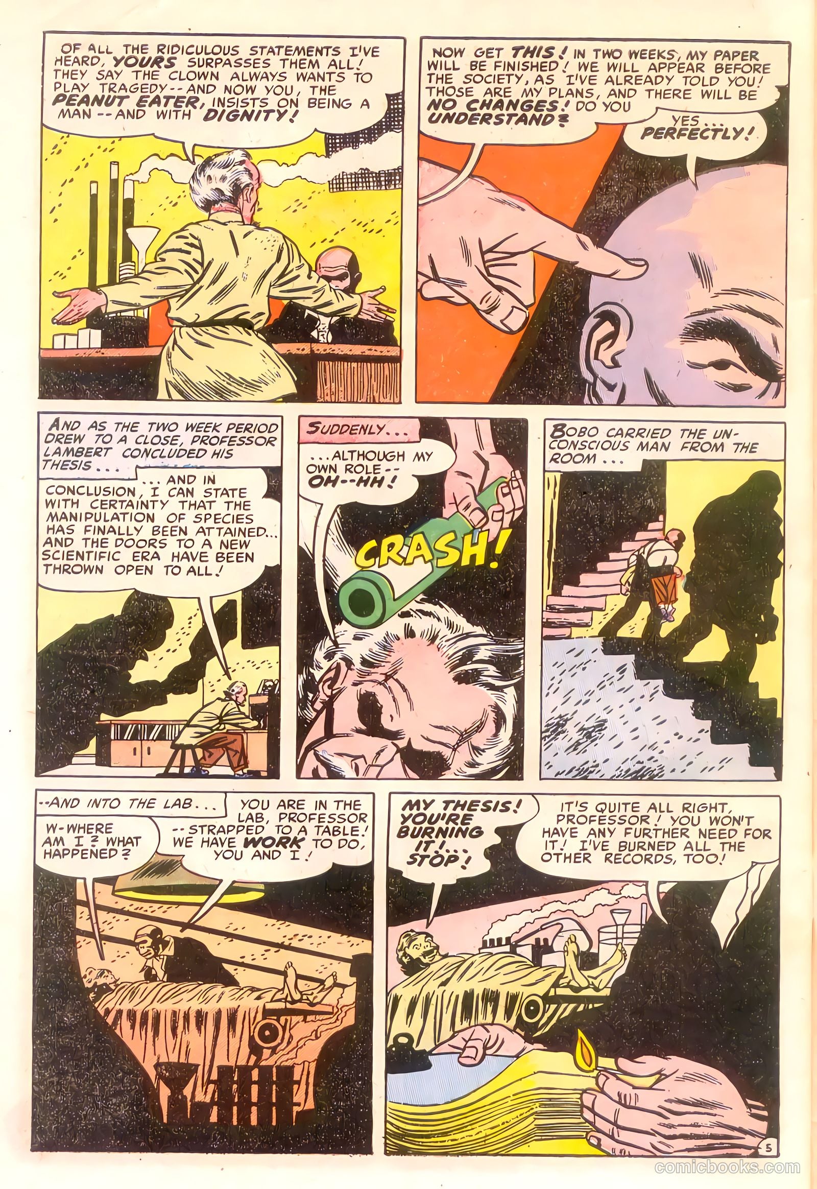 Forbidden Worlds #28 (1954) — page 30 of 36
