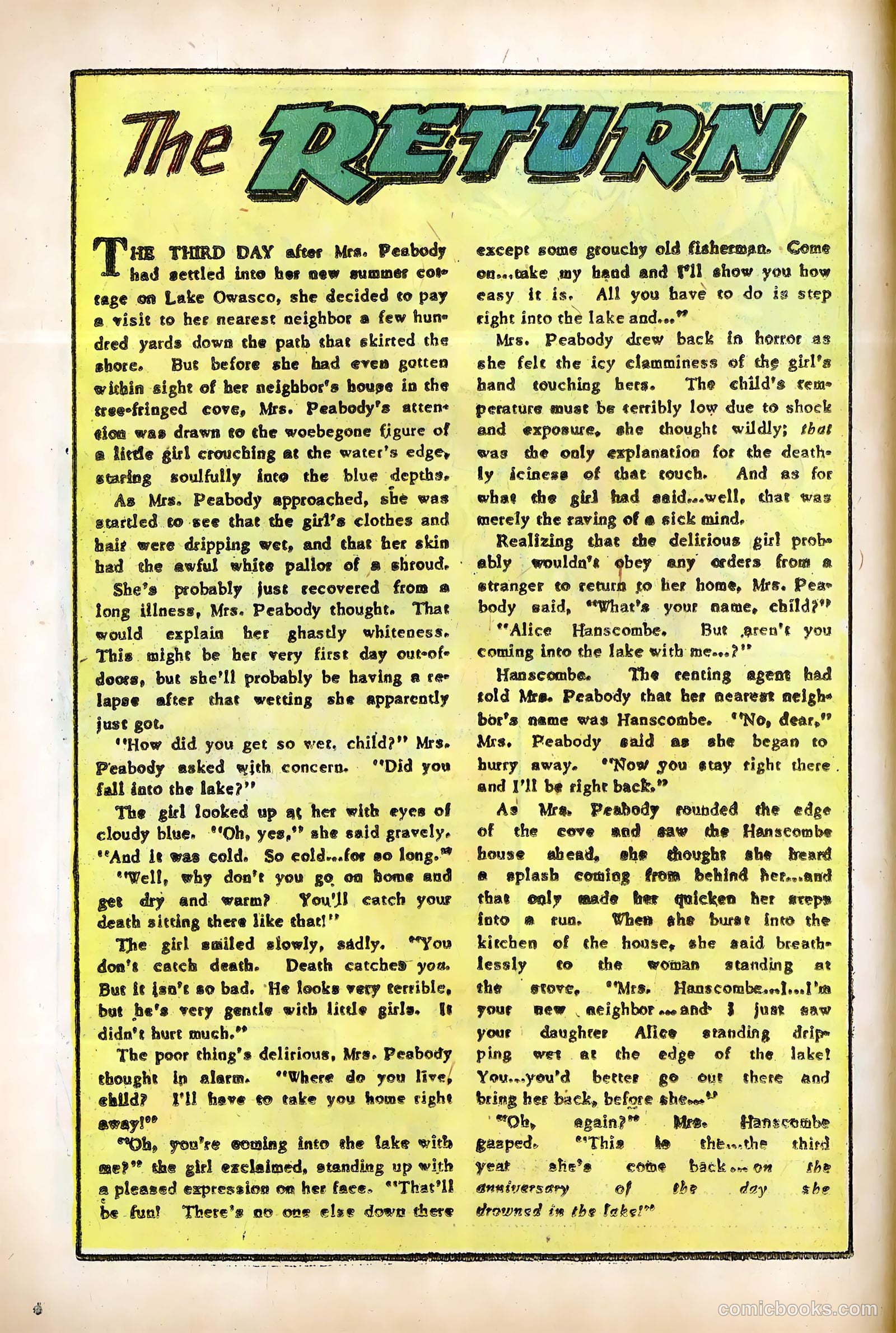 Forbidden Worlds #3 (1951) — page 12 of 52