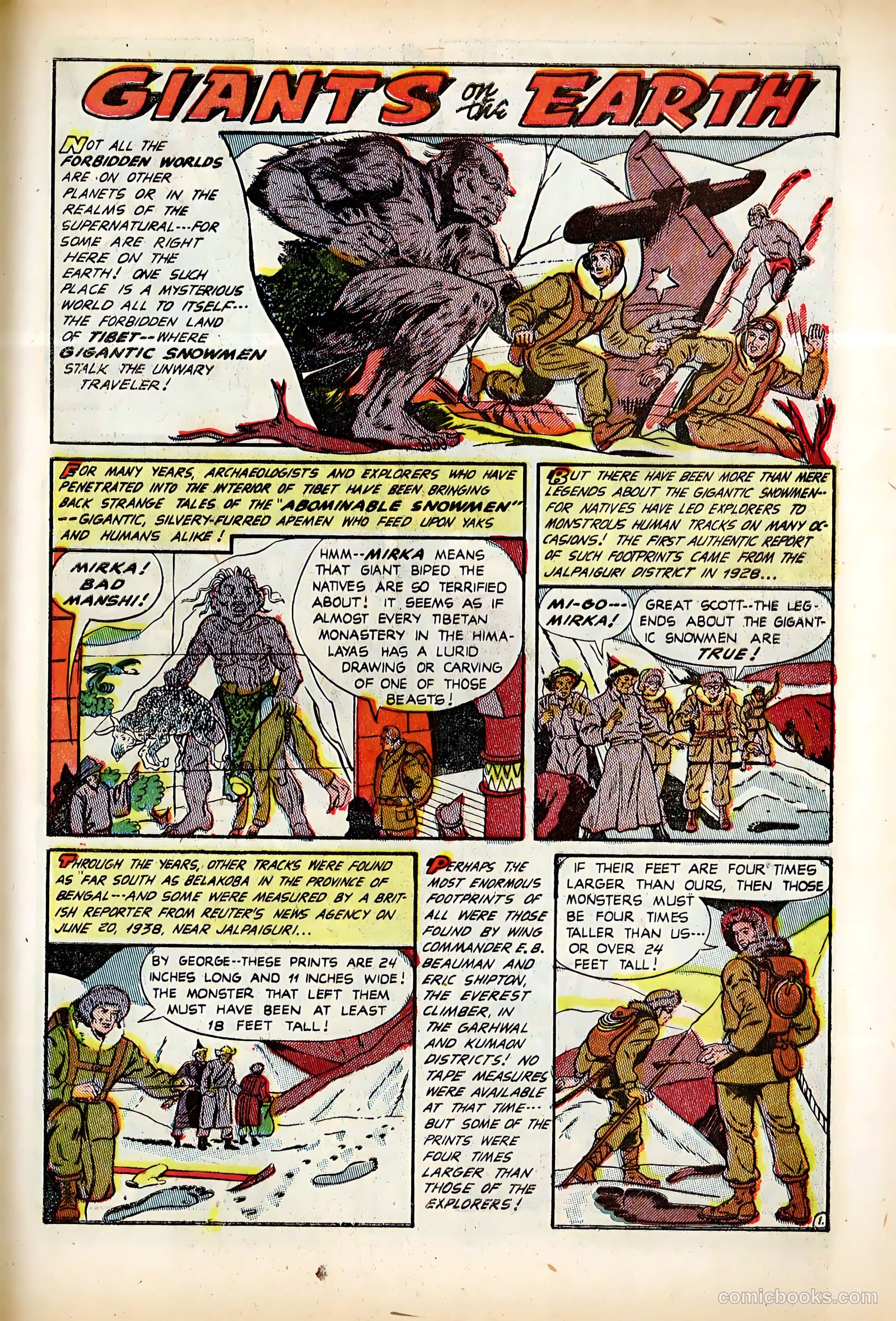Forbidden Worlds #3 (1951) — page 33 of 52