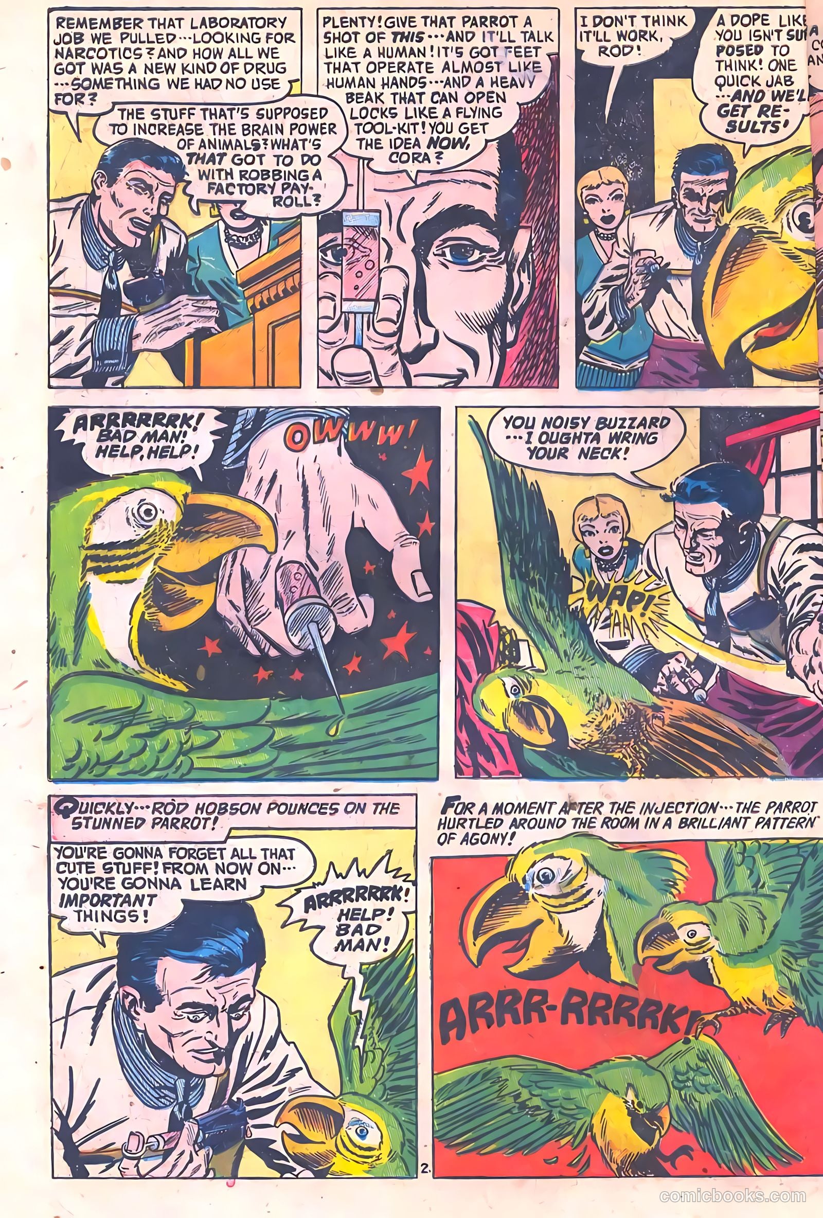 Forbidden Worlds #30 (1954) — page 4 of 36