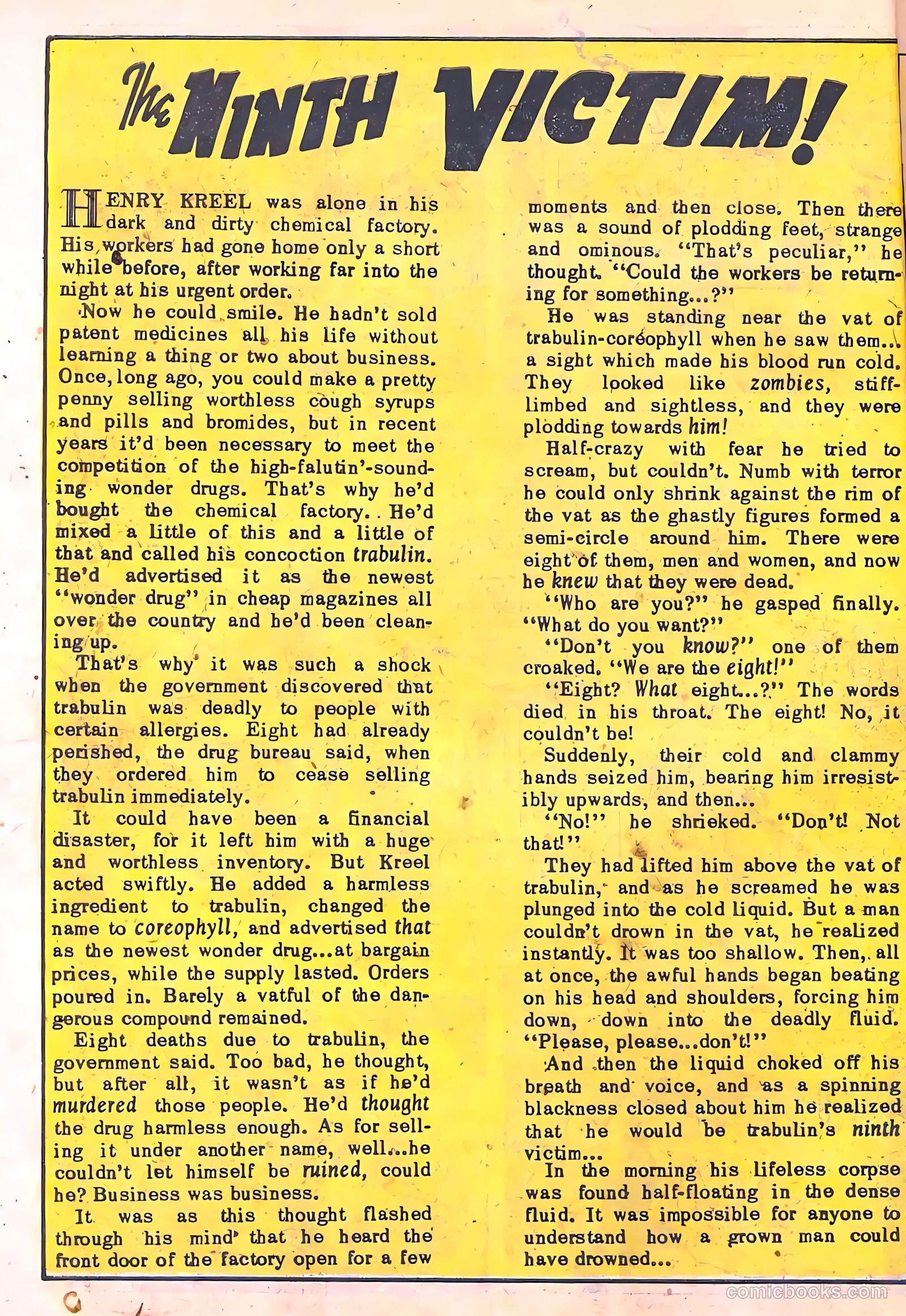 Forbidden Worlds #30 (1954) — page 10 of 36