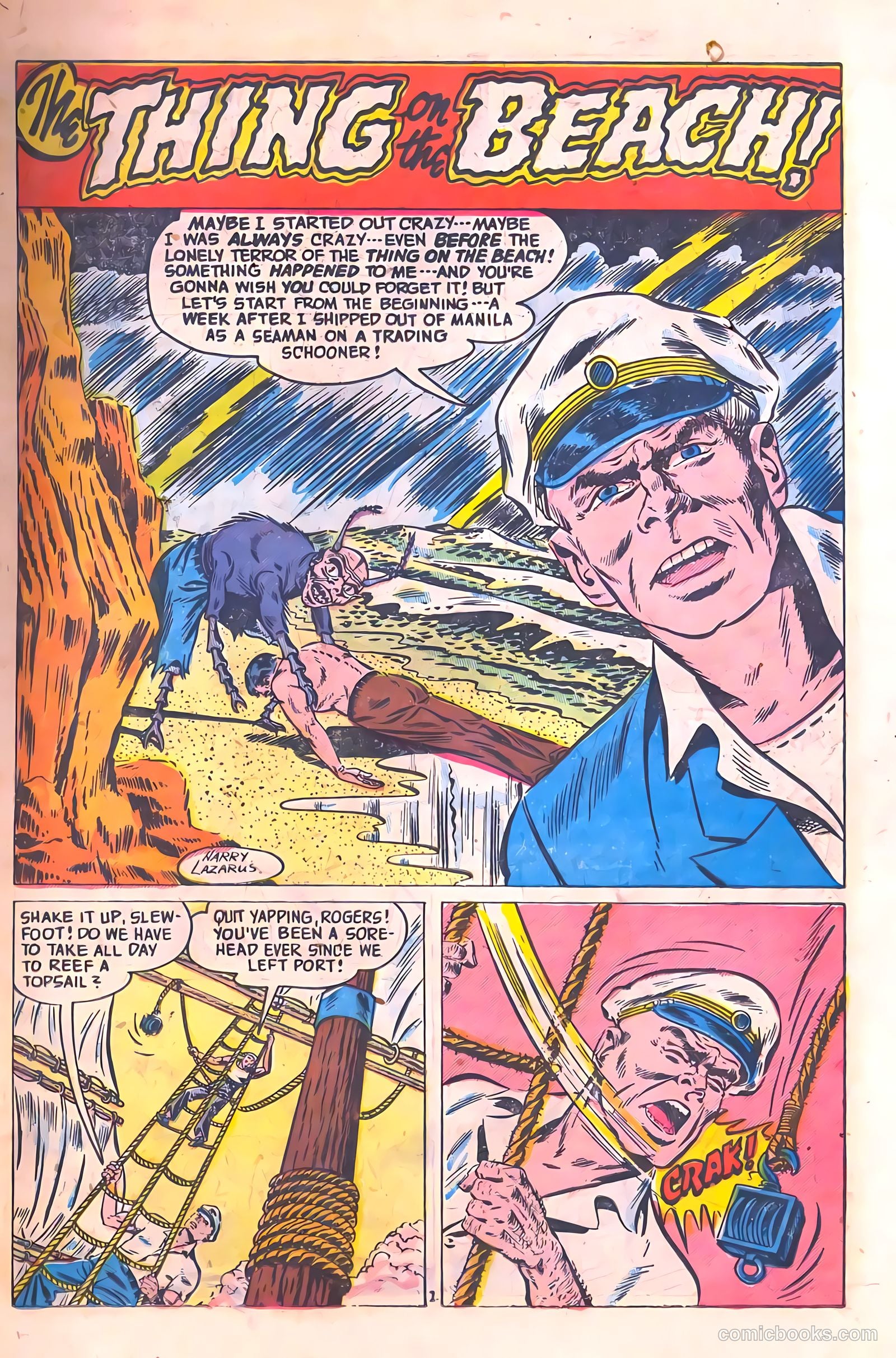 Forbidden Worlds #30 (1954) — page 19 of 36