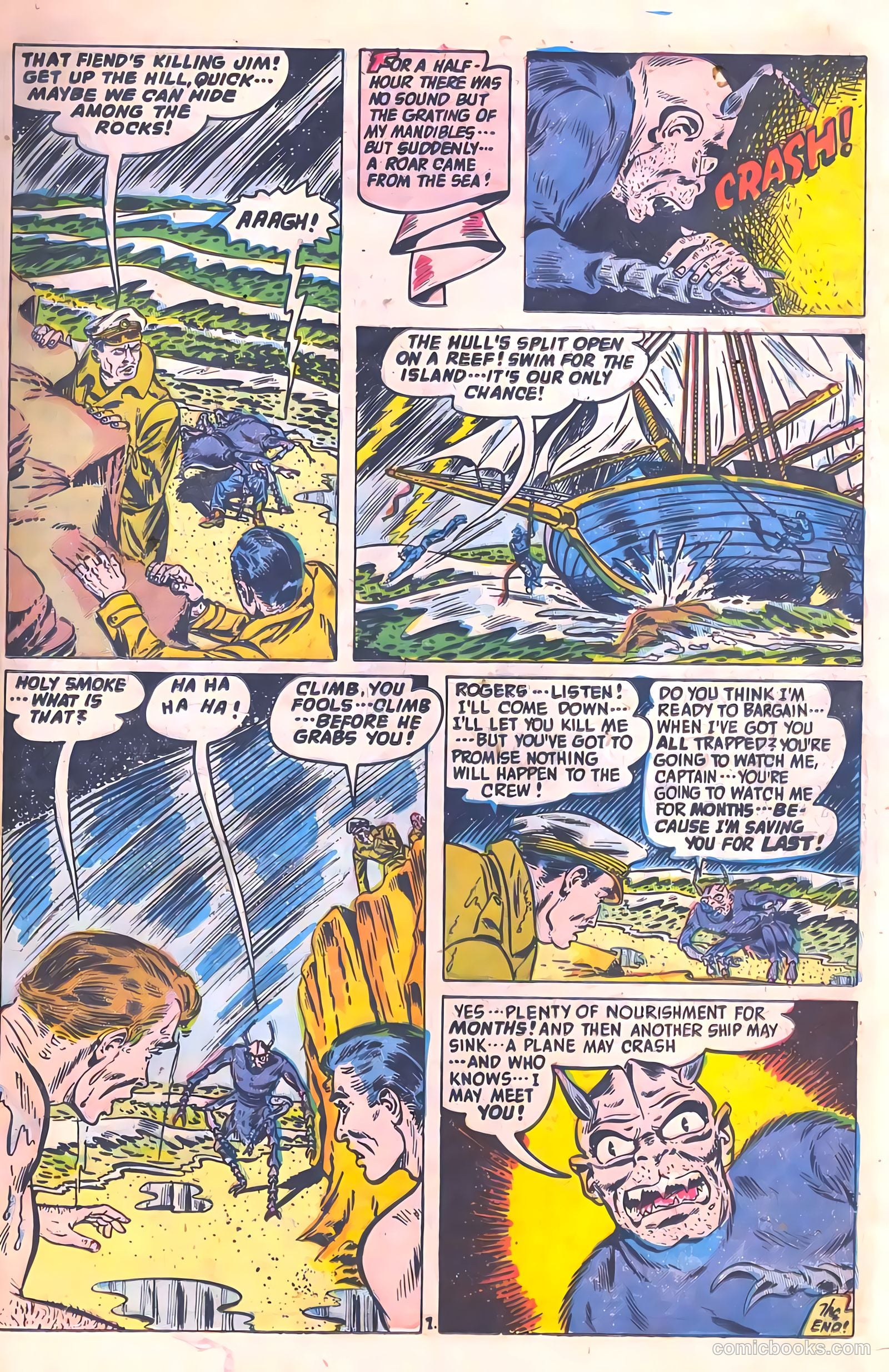 Forbidden Worlds #30 (1954) — page 25 of 36