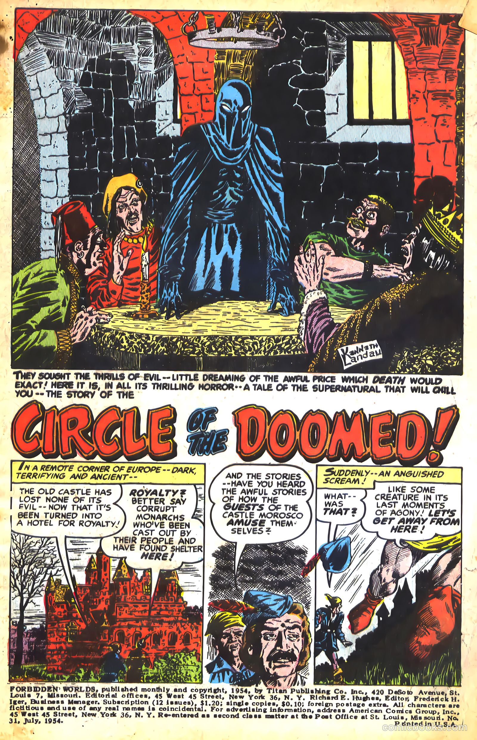 Forbidden Worlds #31 (1954) — page 2 of 33