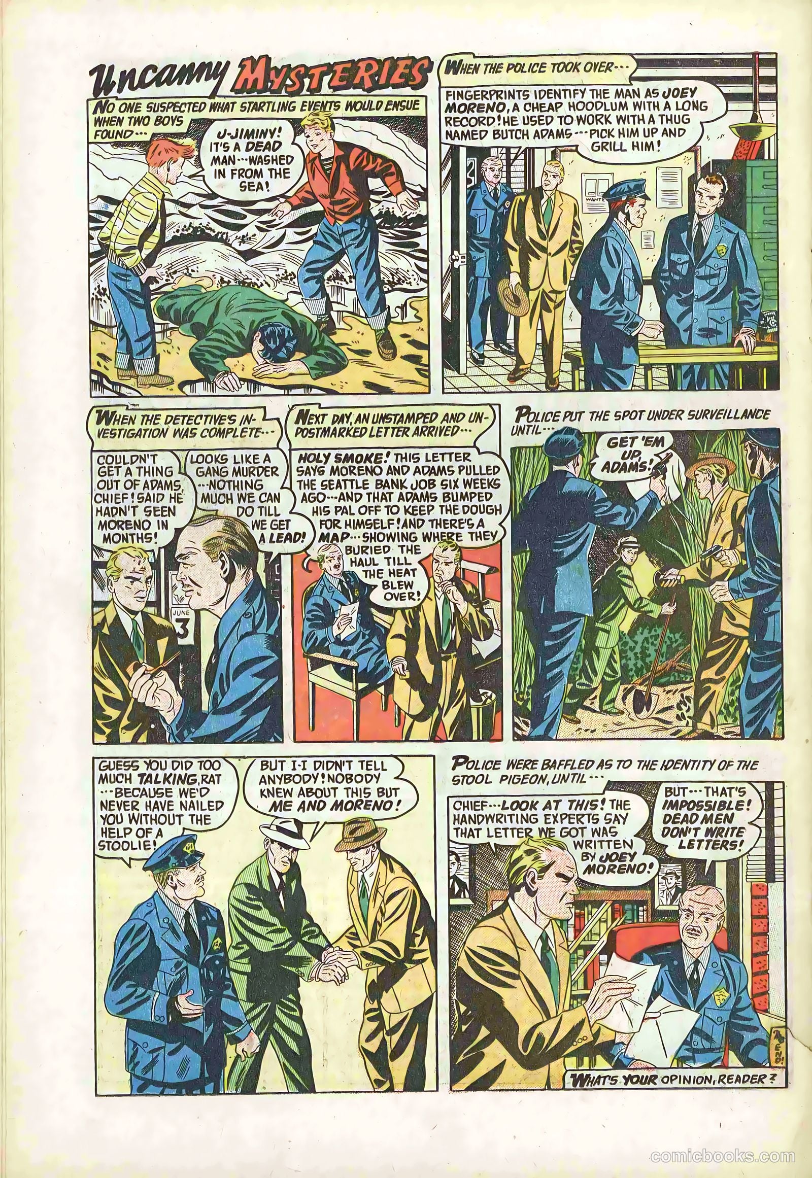 Forbidden Worlds #32 (1954) — page 22 of 36