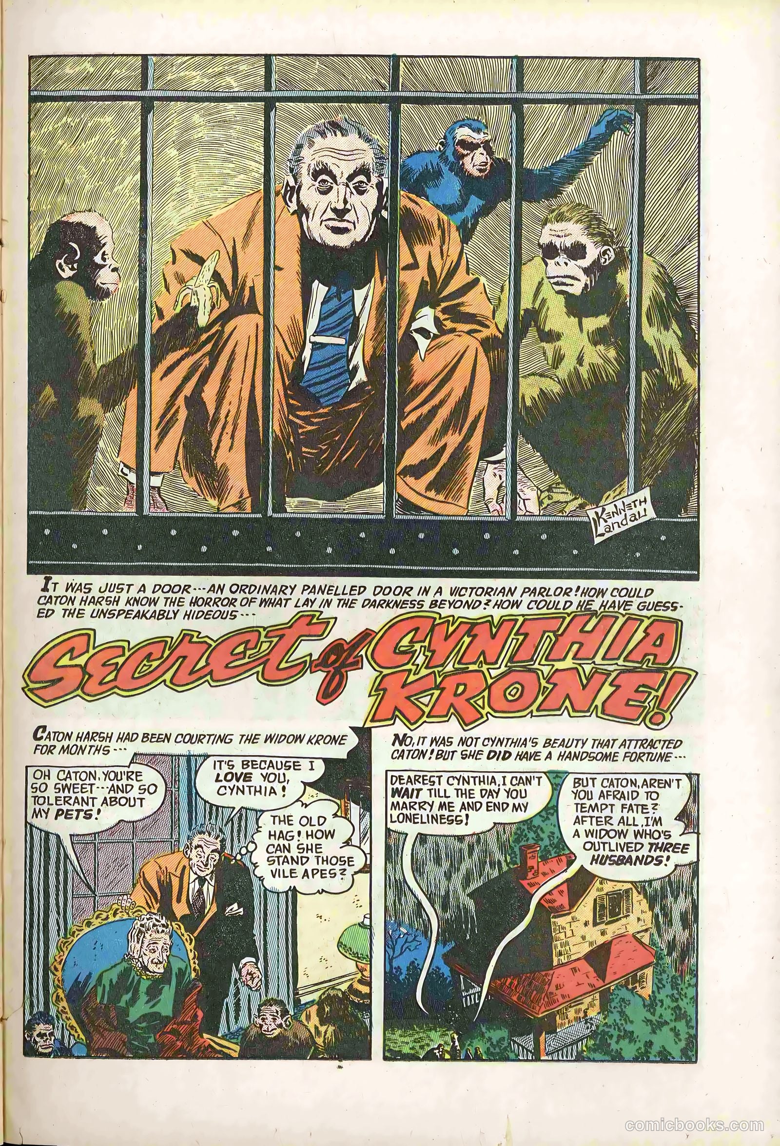 Forbidden Worlds #32 (1954) — page 23 of 36