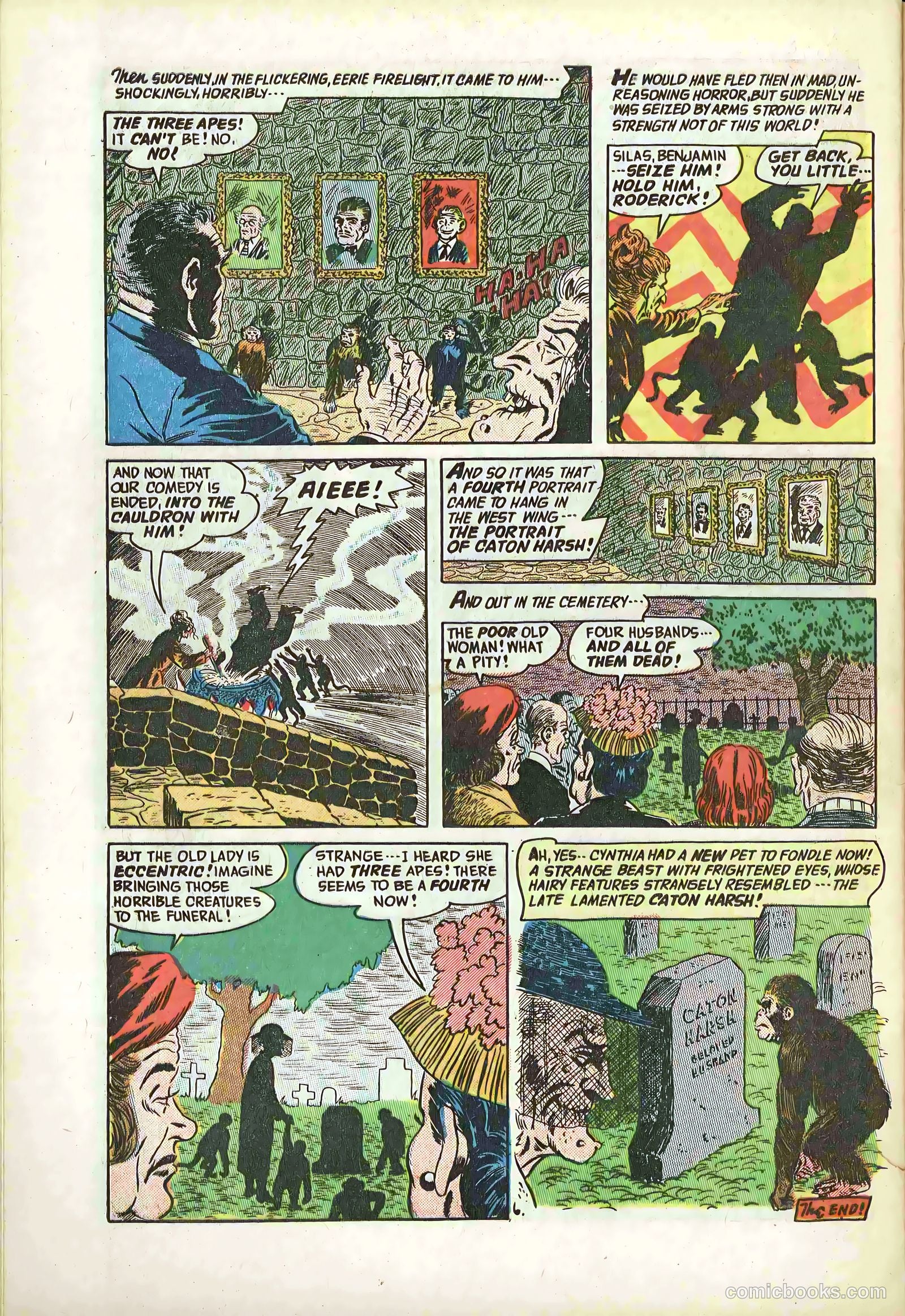 Forbidden Worlds #32 (1954) — page 28 of 36