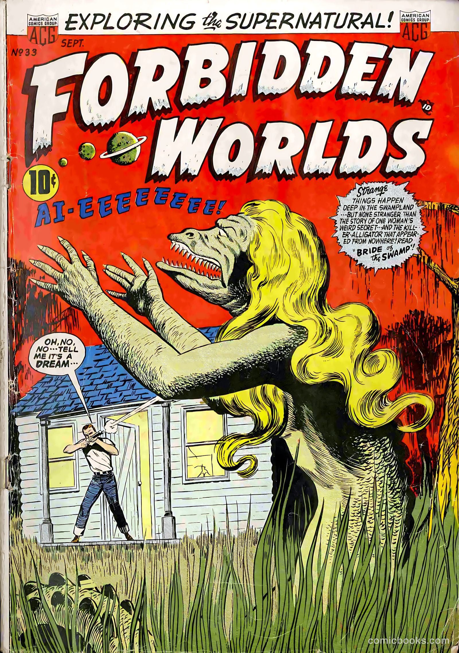 Forbidden Worlds #33 (1954) — page 1 of 36