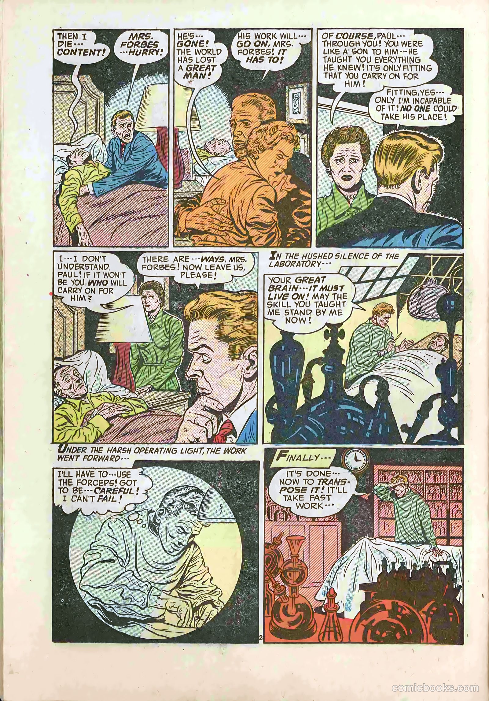 Forbidden Worlds #33 (1954) — page 22 of 36