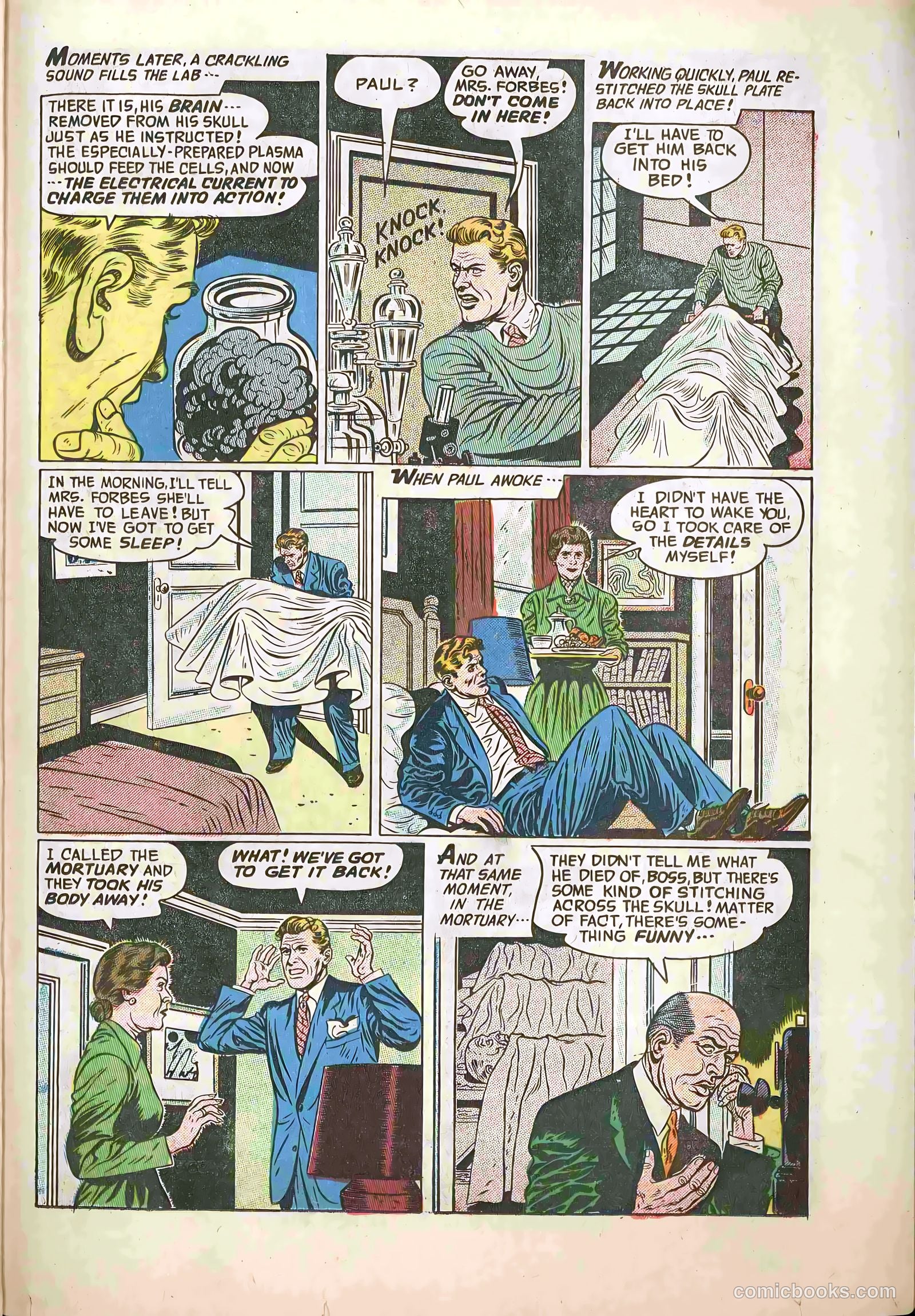 Forbidden Worlds #33 (1954) — page 23 of 36