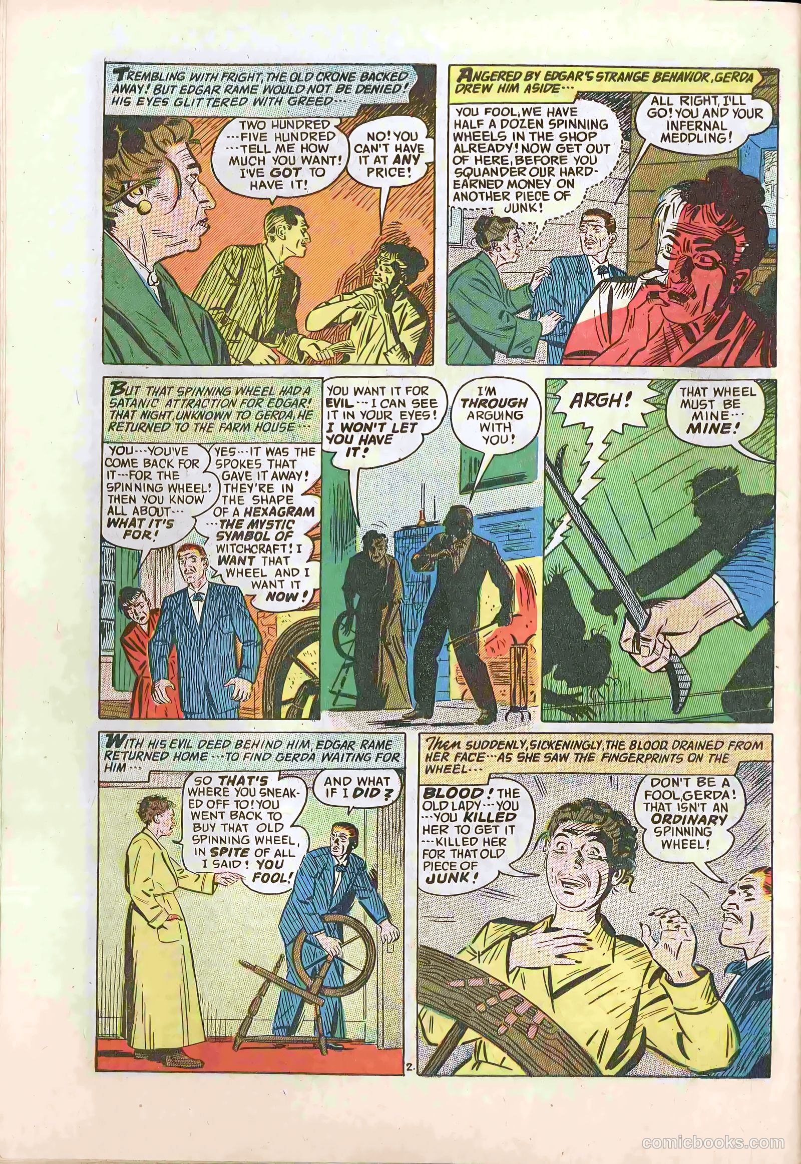 Forbidden Worlds #33 (1954) — page 30 of 36