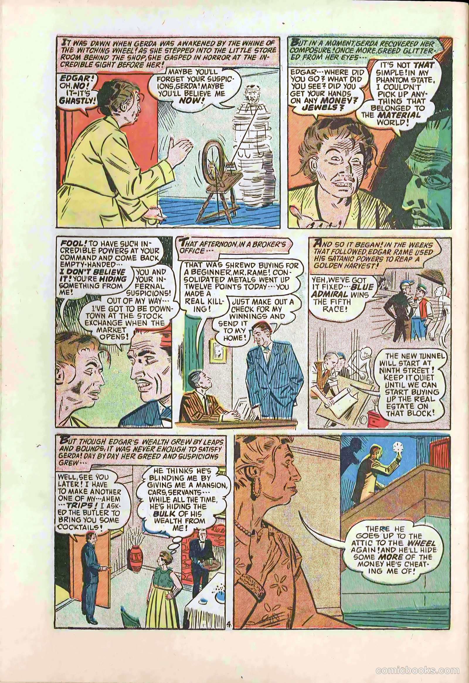 Forbidden Worlds #33 (1954) — page 32 of 36