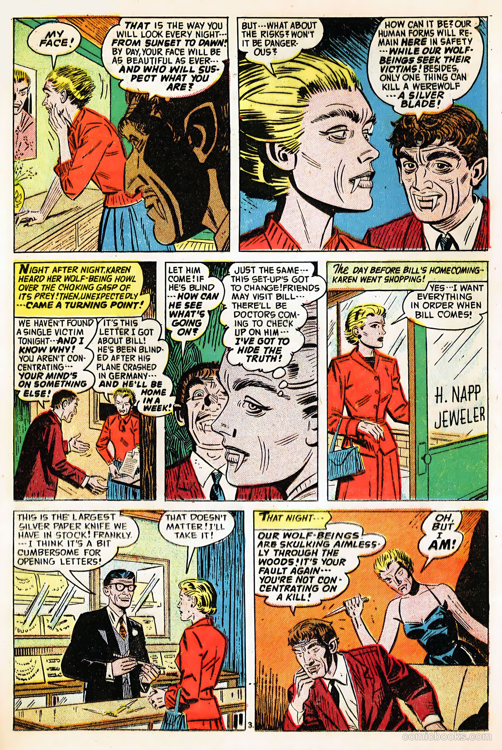 Forbidden Worlds #34 (1954) — page 21 of 36
