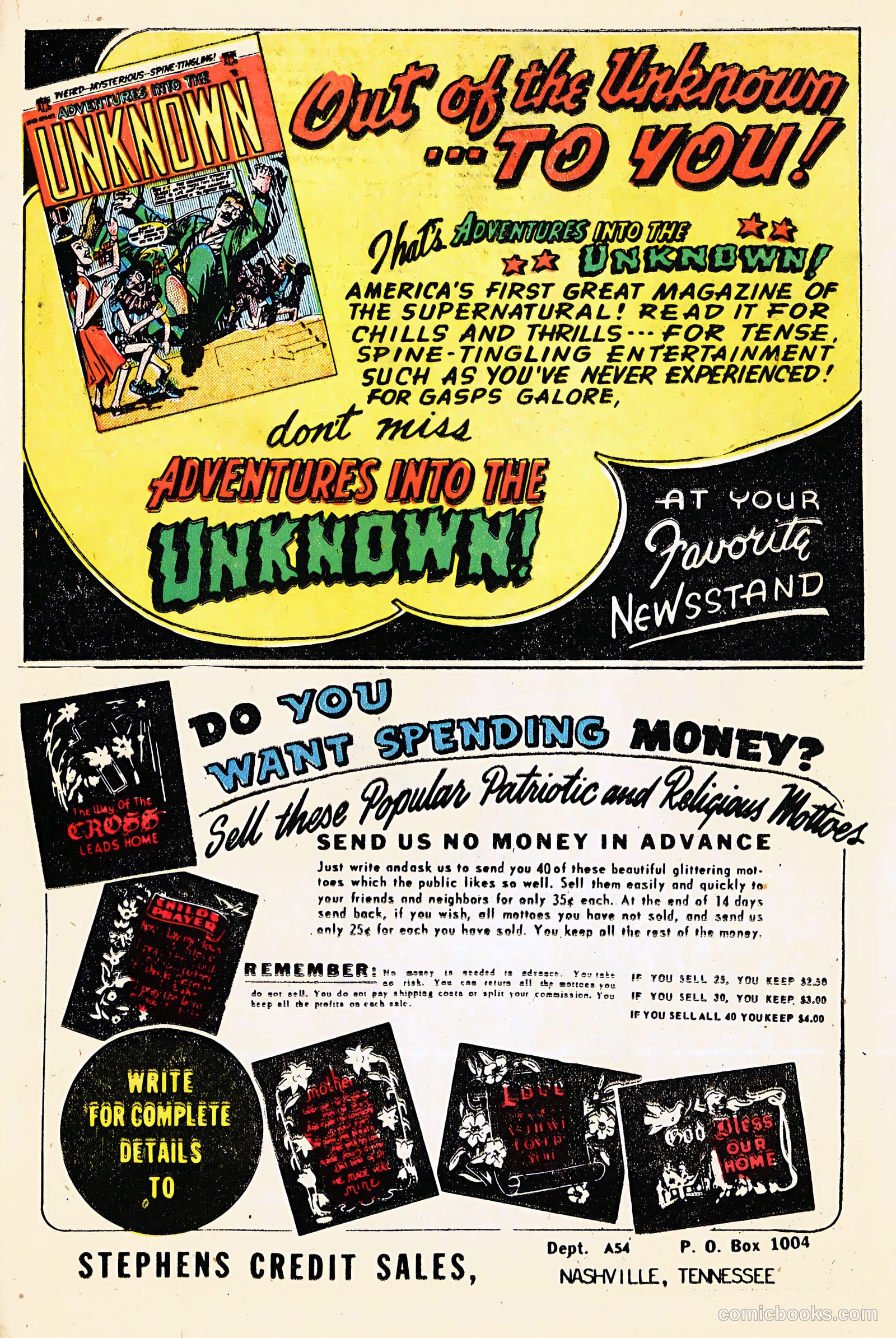 Forbidden Worlds #34 (1954) — page 23 of 36