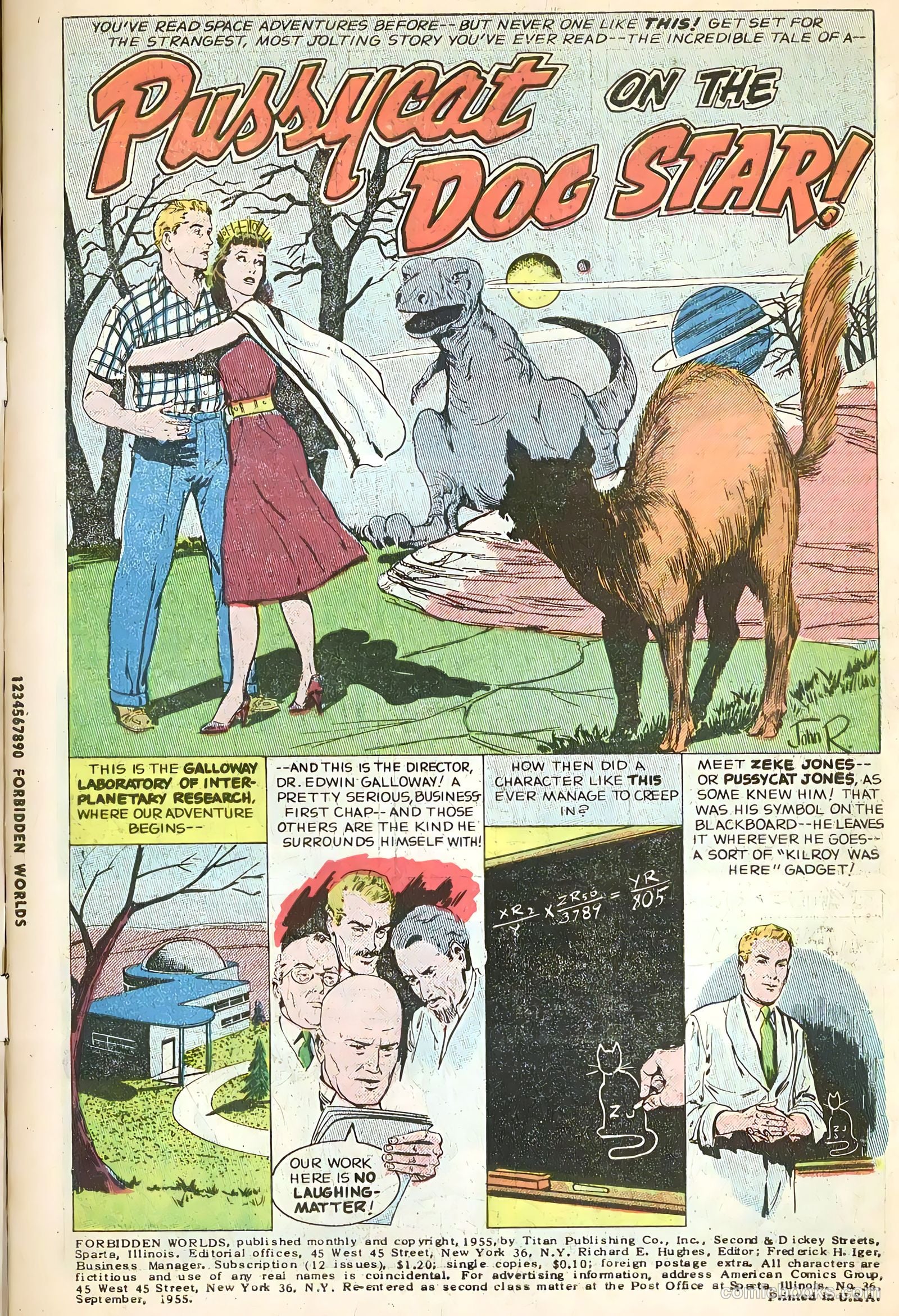 Forbidden Worlds #36 (1955) — page 3 of 36