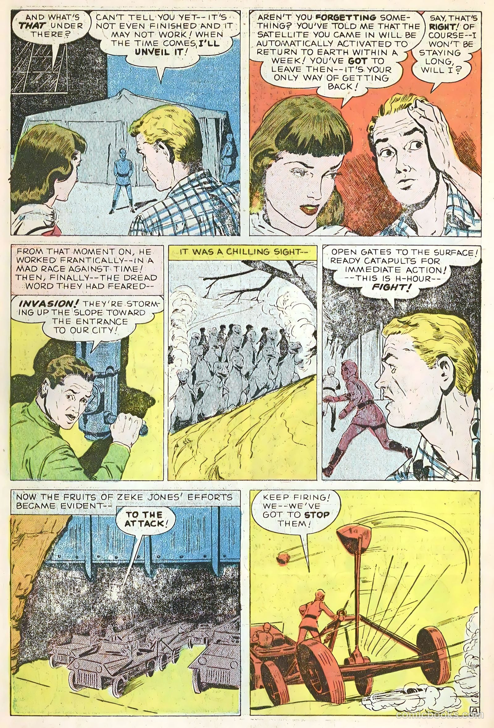 Forbidden Worlds #36 (1955) — page 10 of 36