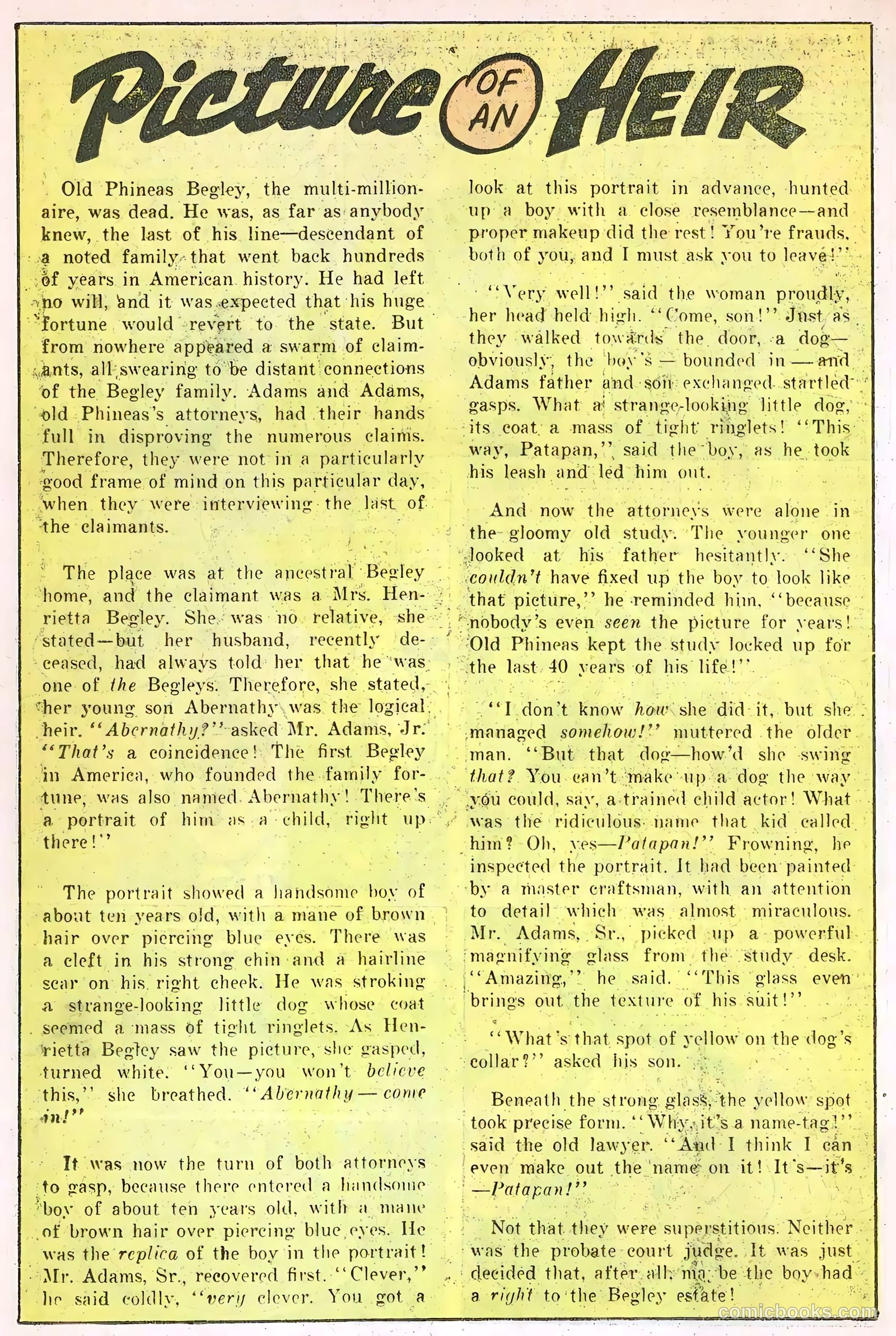 Forbidden Worlds #36 (1955) — page 14 of 36