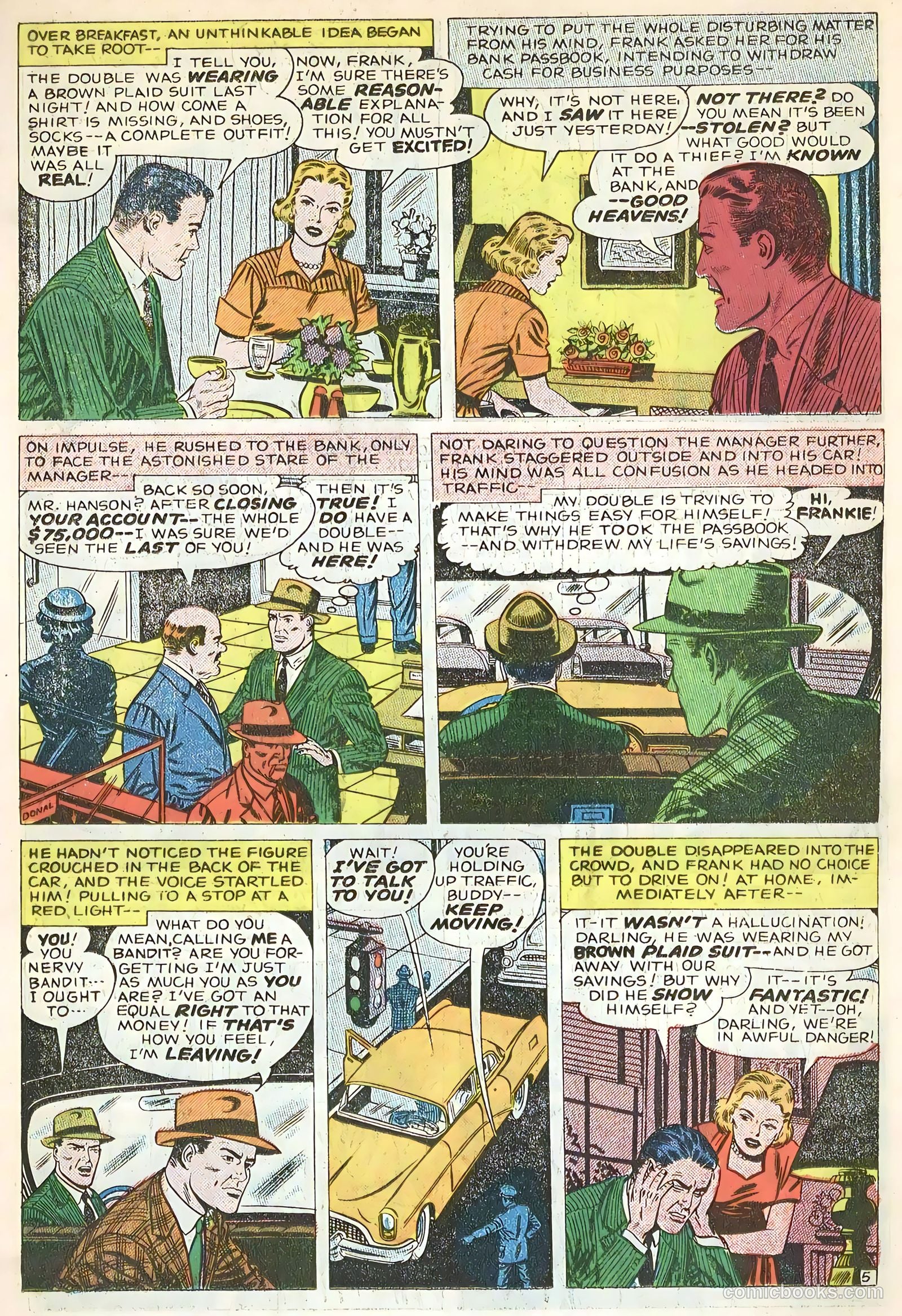 Forbidden Worlds #36 (1955) — page 19 of 36