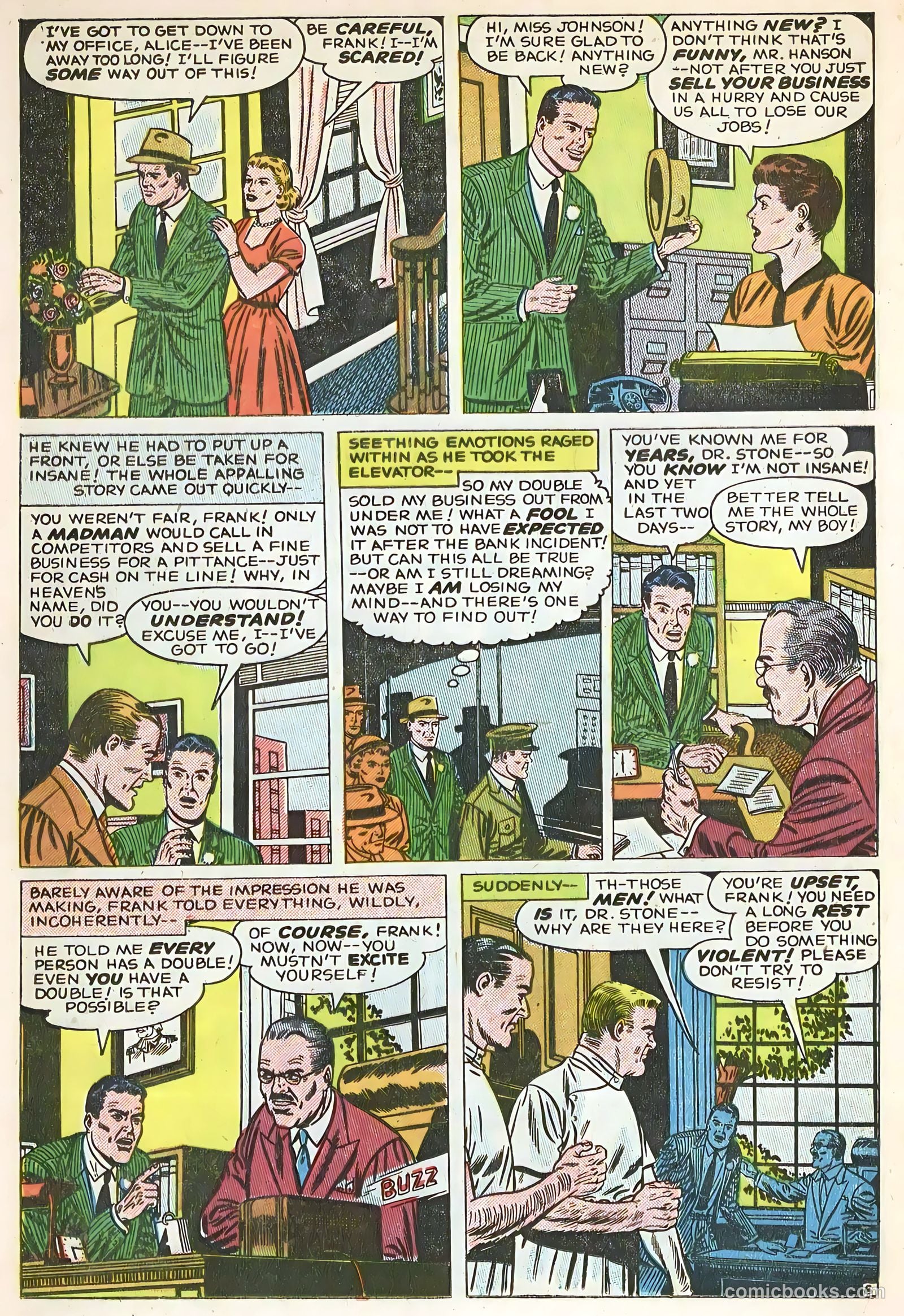 Forbidden Worlds #36 (1955) — page 20 of 36