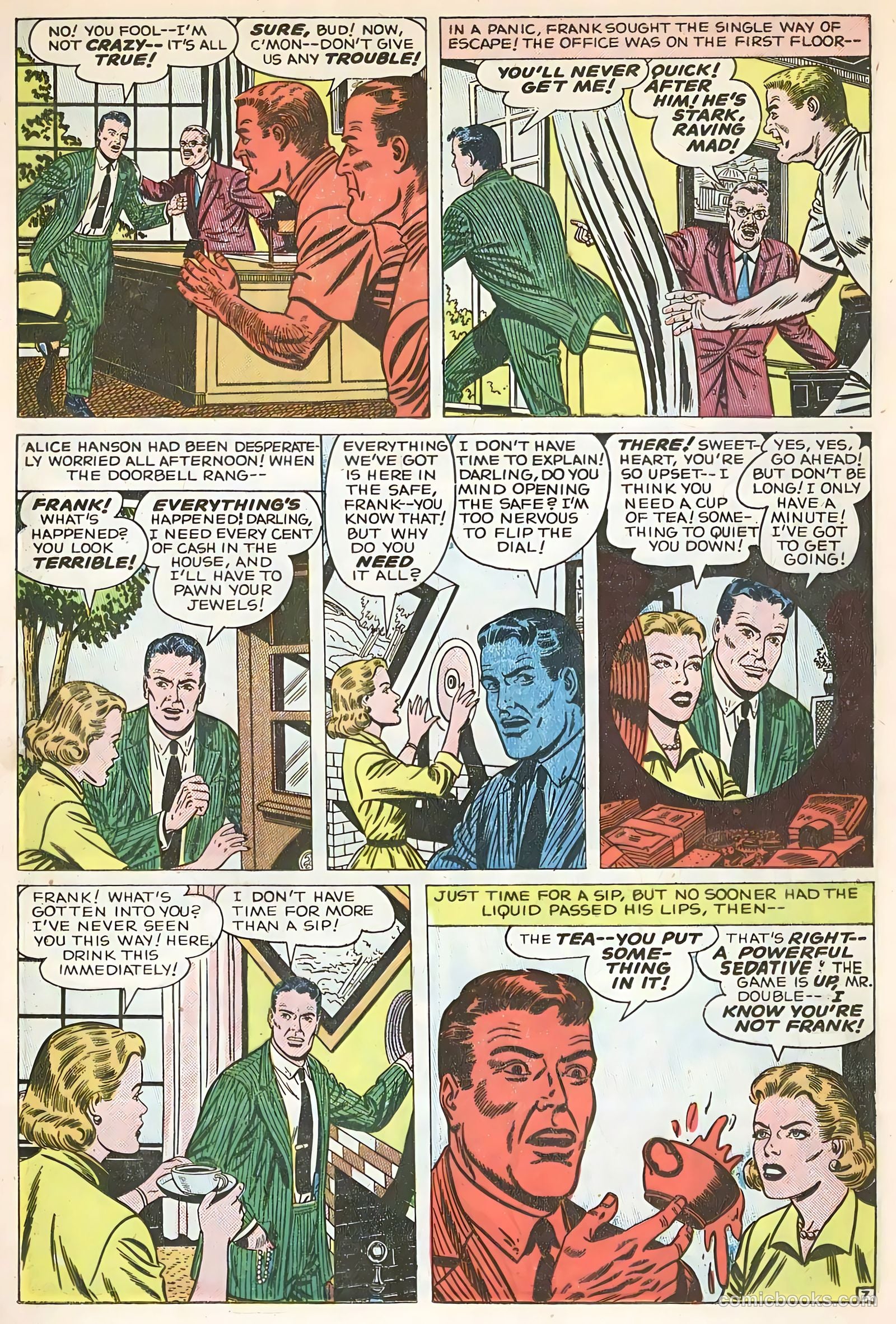 Forbidden Worlds #36 (1955) — page 21 of 36