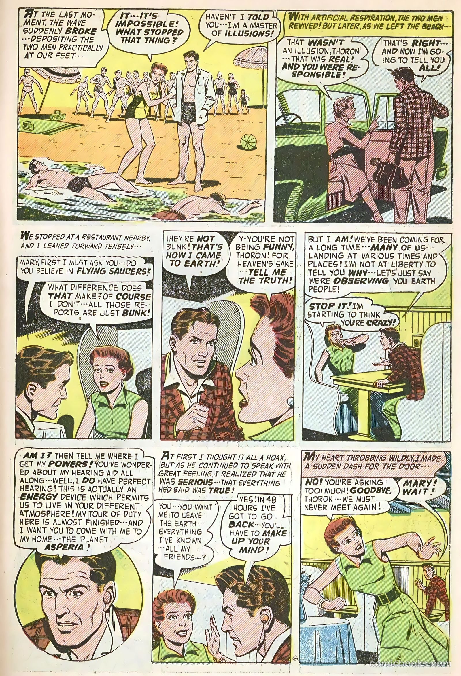 Forbidden Worlds #36 (1955) — page 31 of 36