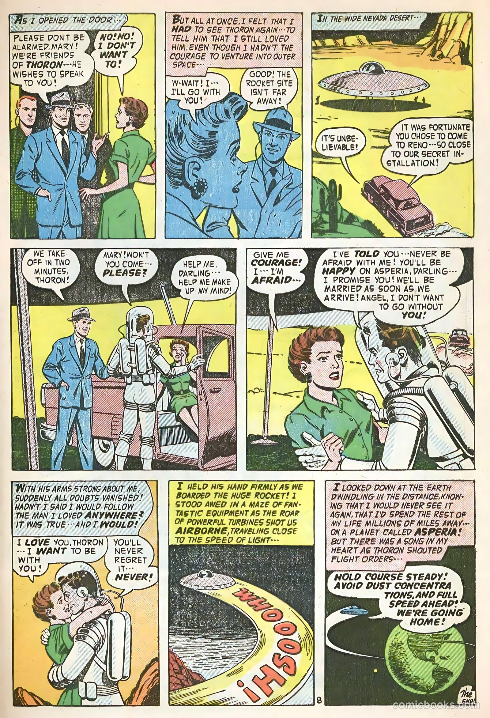 Forbidden Worlds #36 (1955) — page 33 of 36