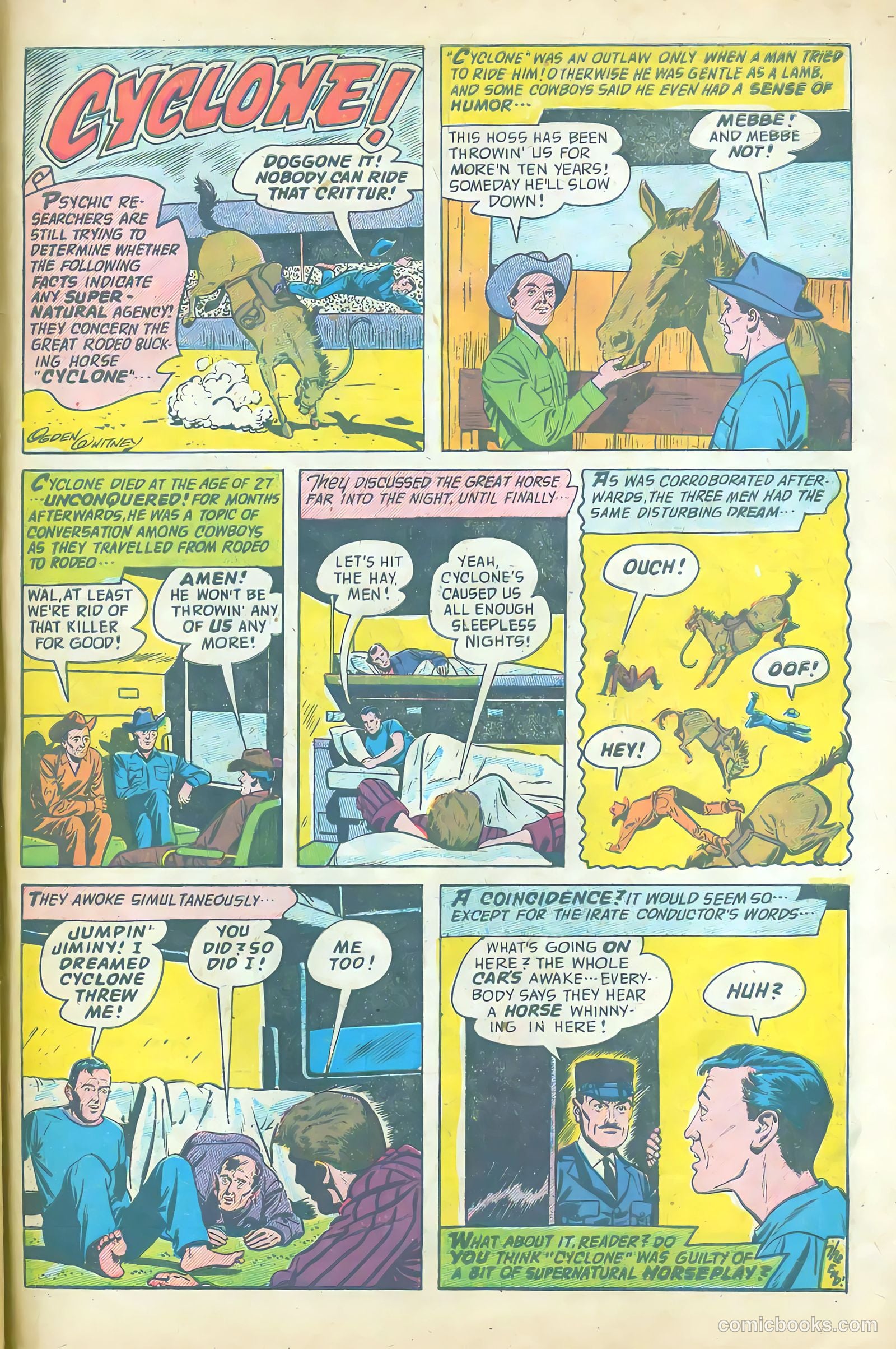 Forbidden Worlds #37 (1955) — page 33 of 36