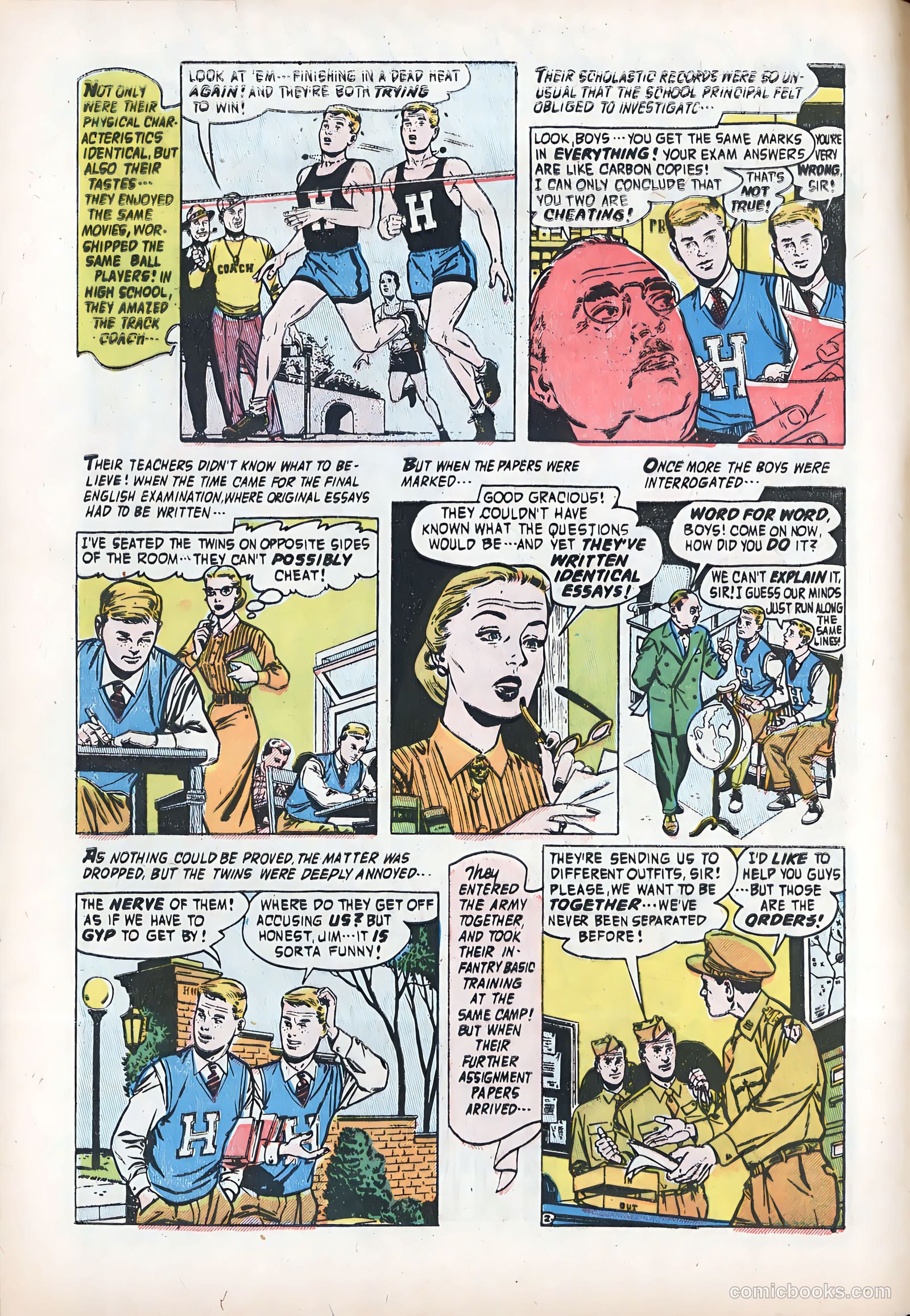 Forbidden Worlds #38 (1955) — page 4 of 36