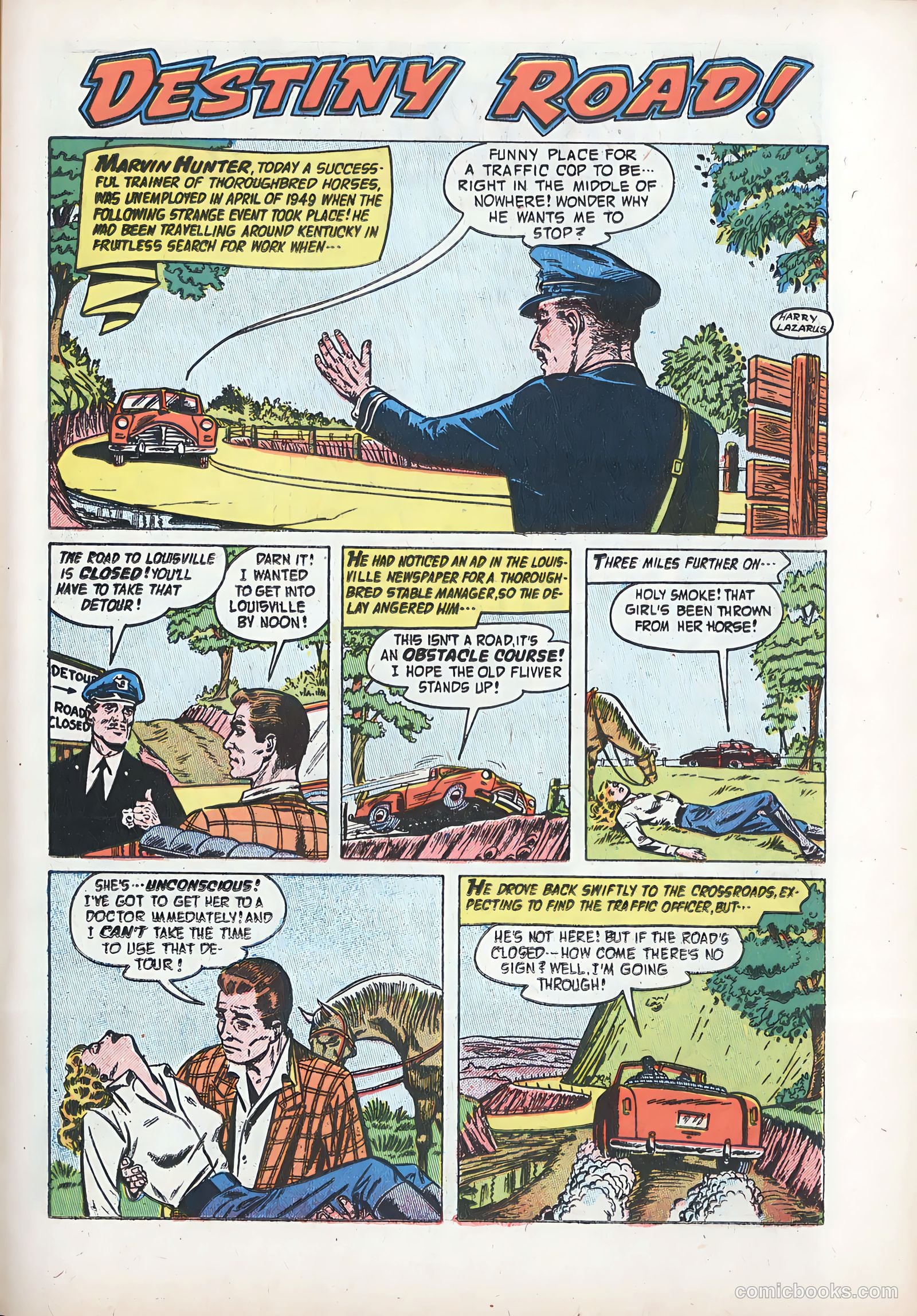 Forbidden Worlds #38 (1955) — page 23 of 36