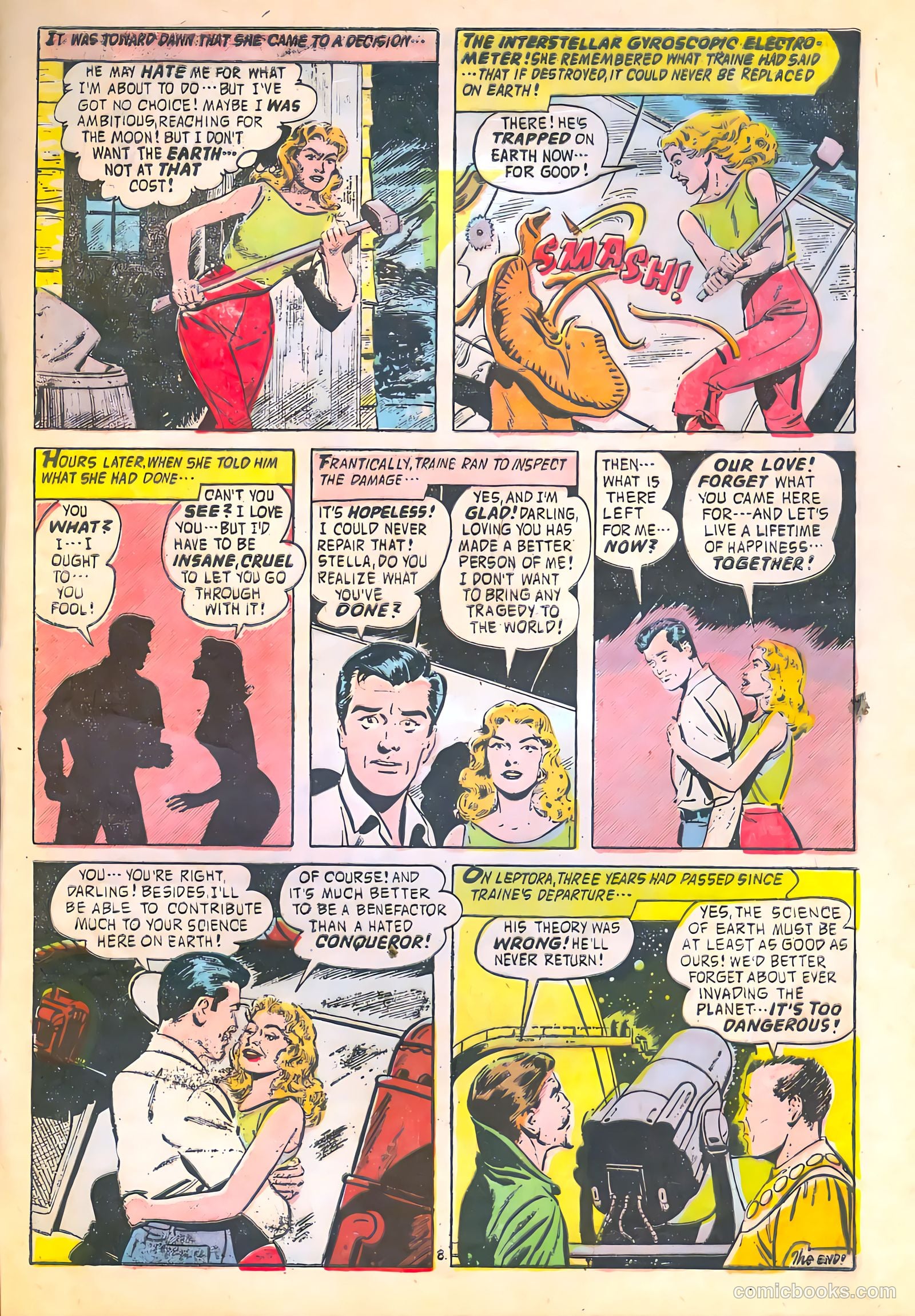 Forbidden Worlds #39 (1955) — page 33 of 36