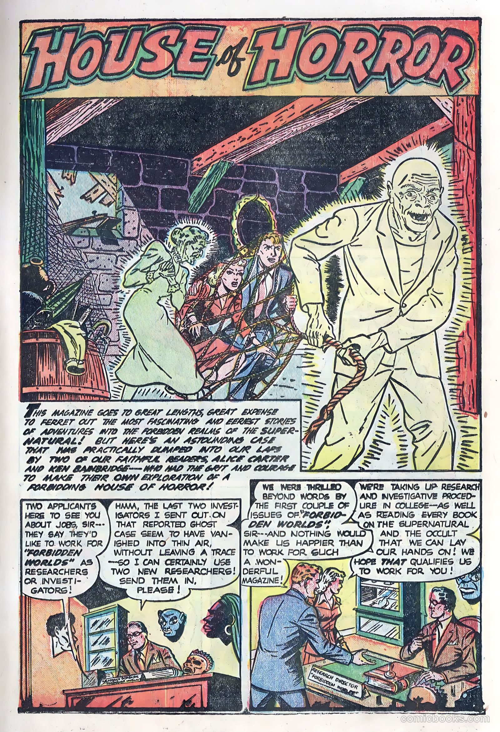 Forbidden Worlds #4 (1951) — page 41 of 52