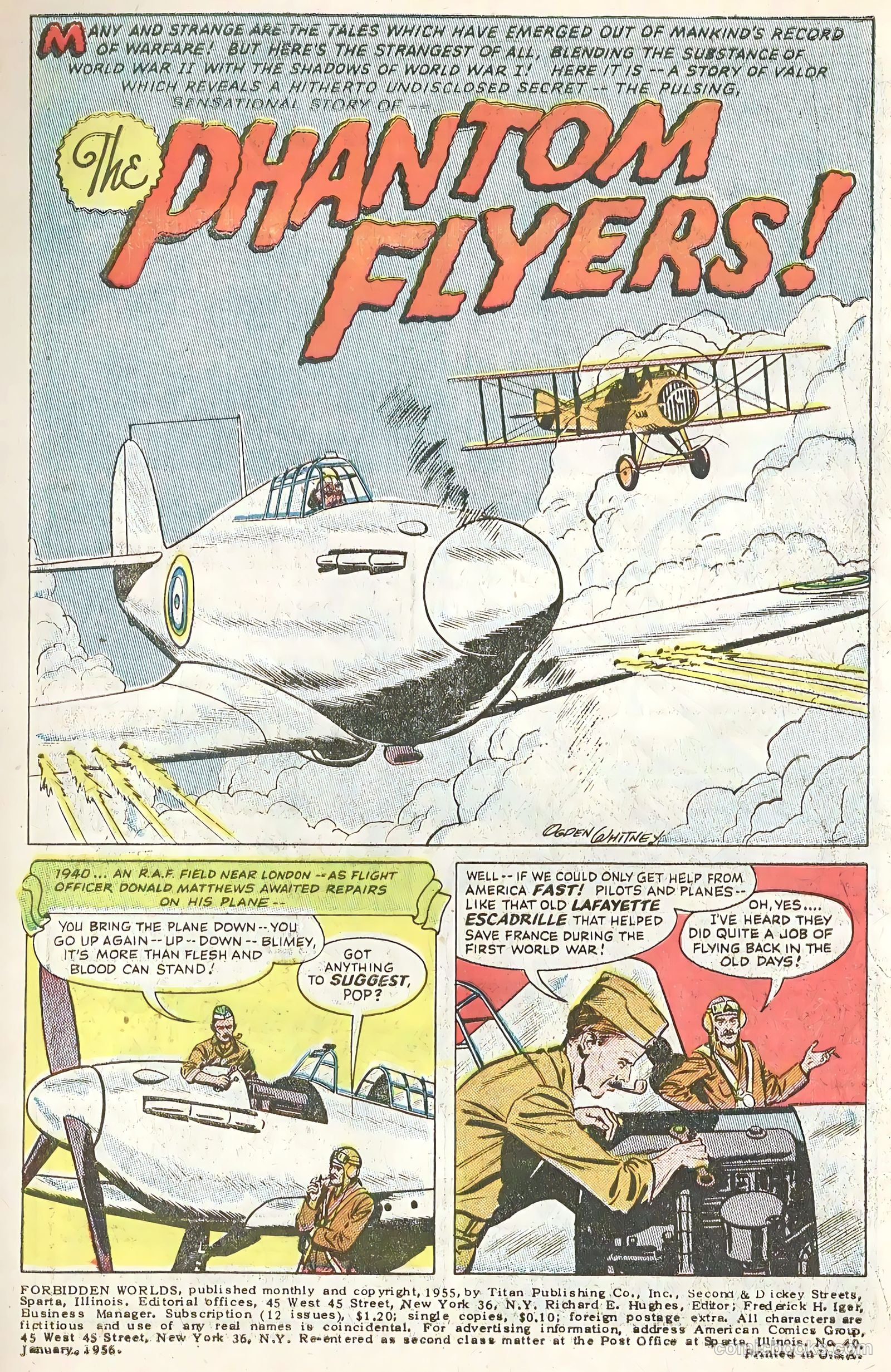 Forbidden Worlds #40 (1956) — page 3 of 36