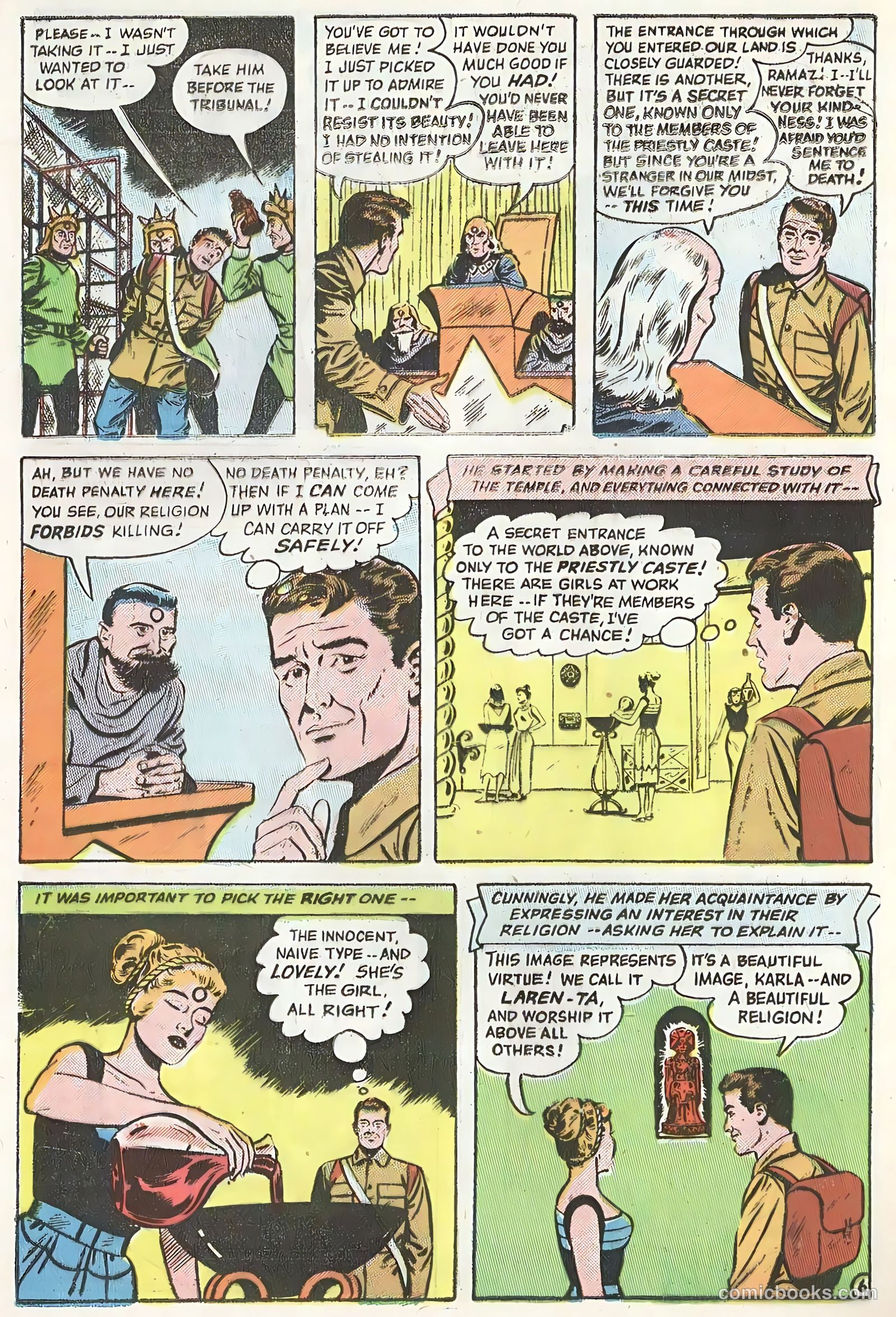 Forbidden Worlds #40 (1956) — page 28 of 36