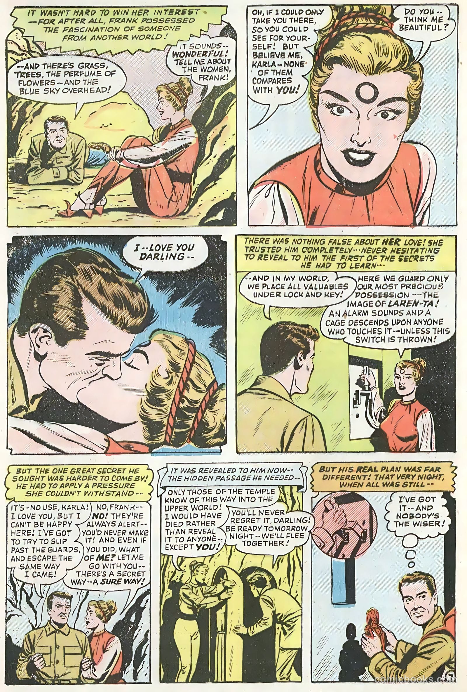 Forbidden Worlds #40 (1956) — page 30 of 36