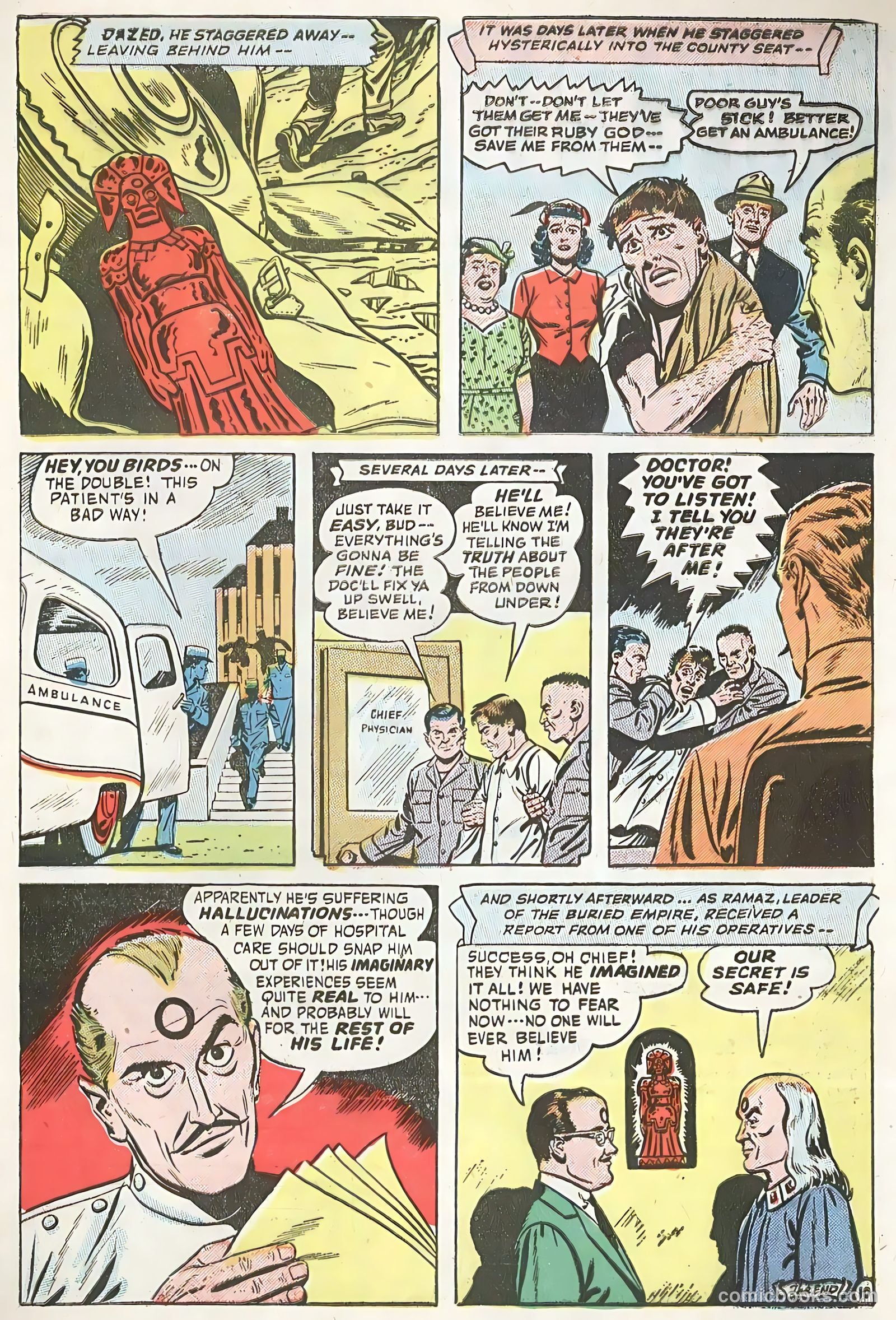 Forbidden Worlds #40 (1956) — page 33 of 36
