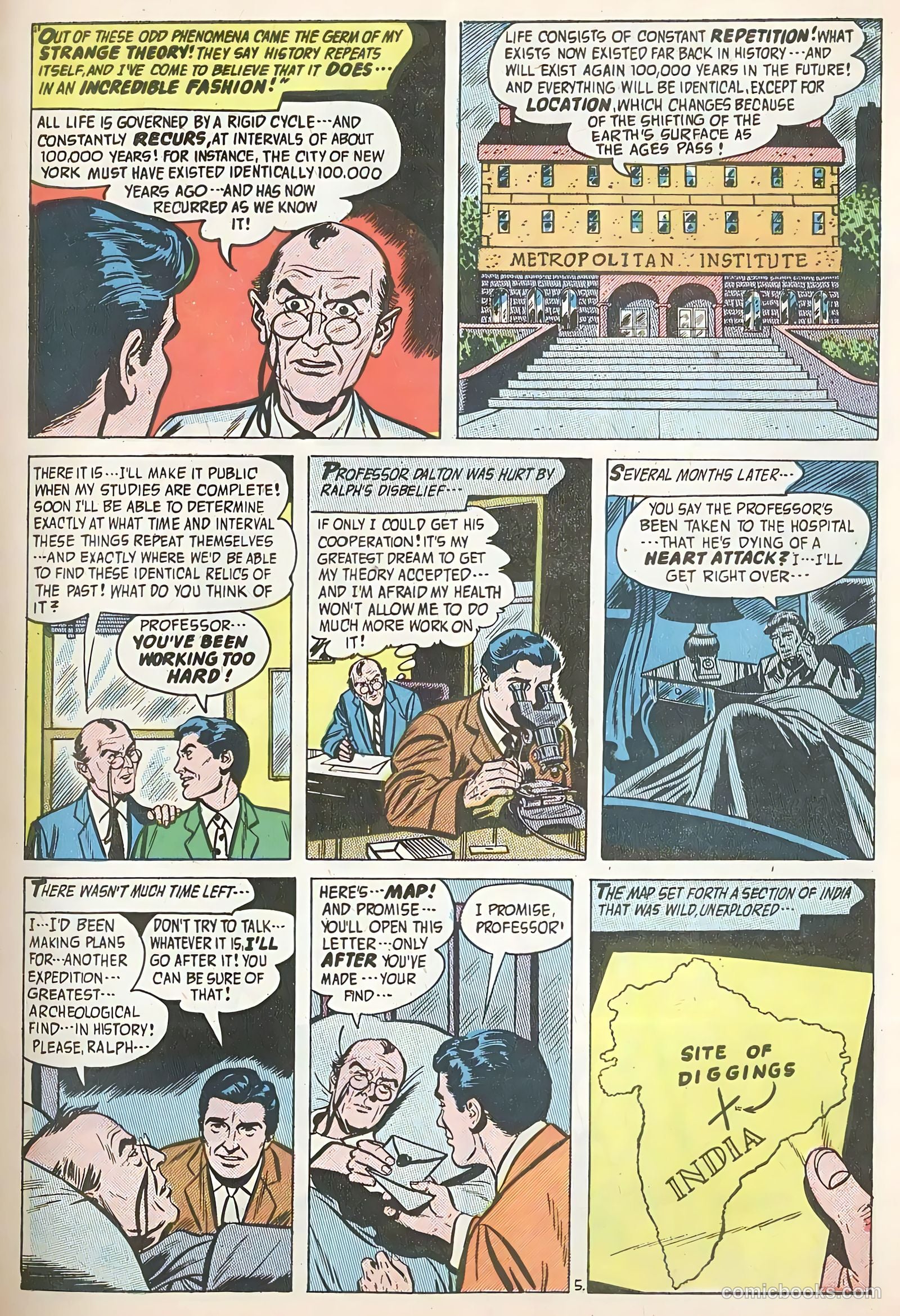 Forbidden Worlds #43 (1956) — page 7 of 36