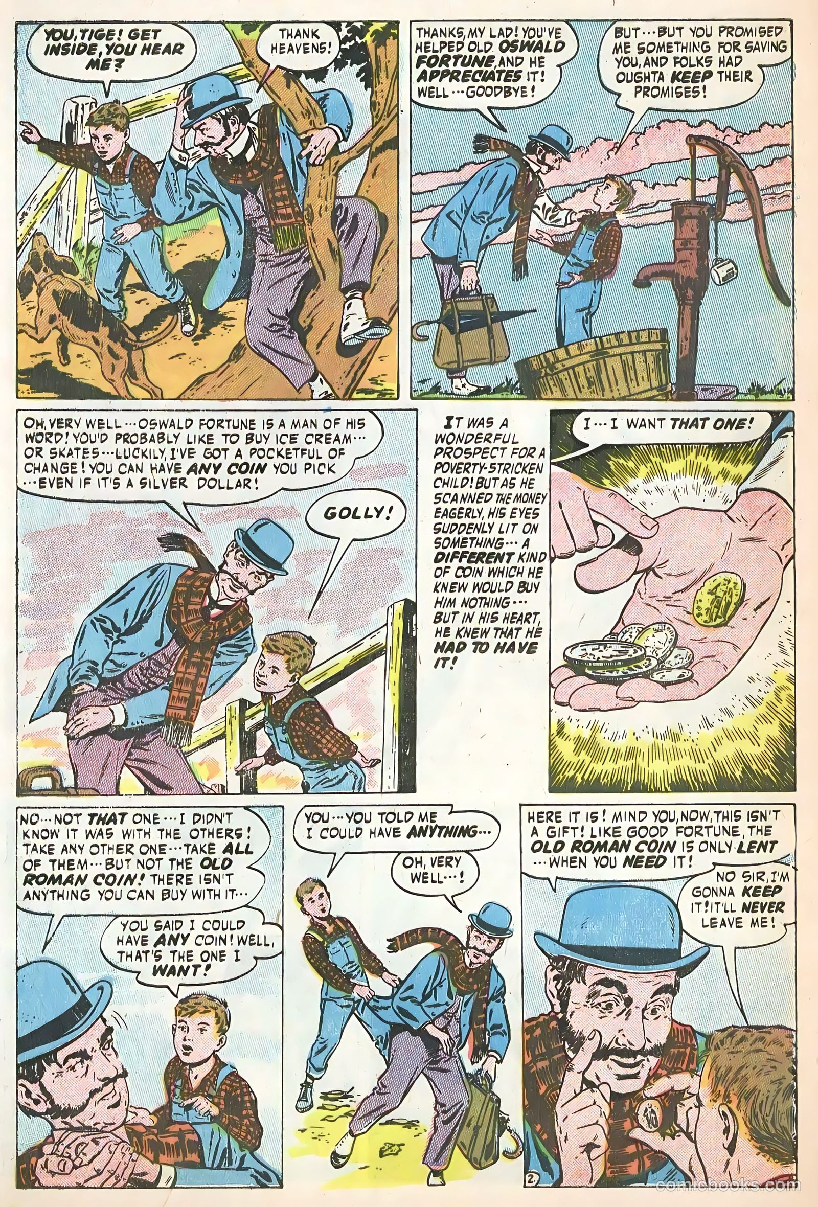 Forbidden Worlds #43 (1956) — page 28 of 36
