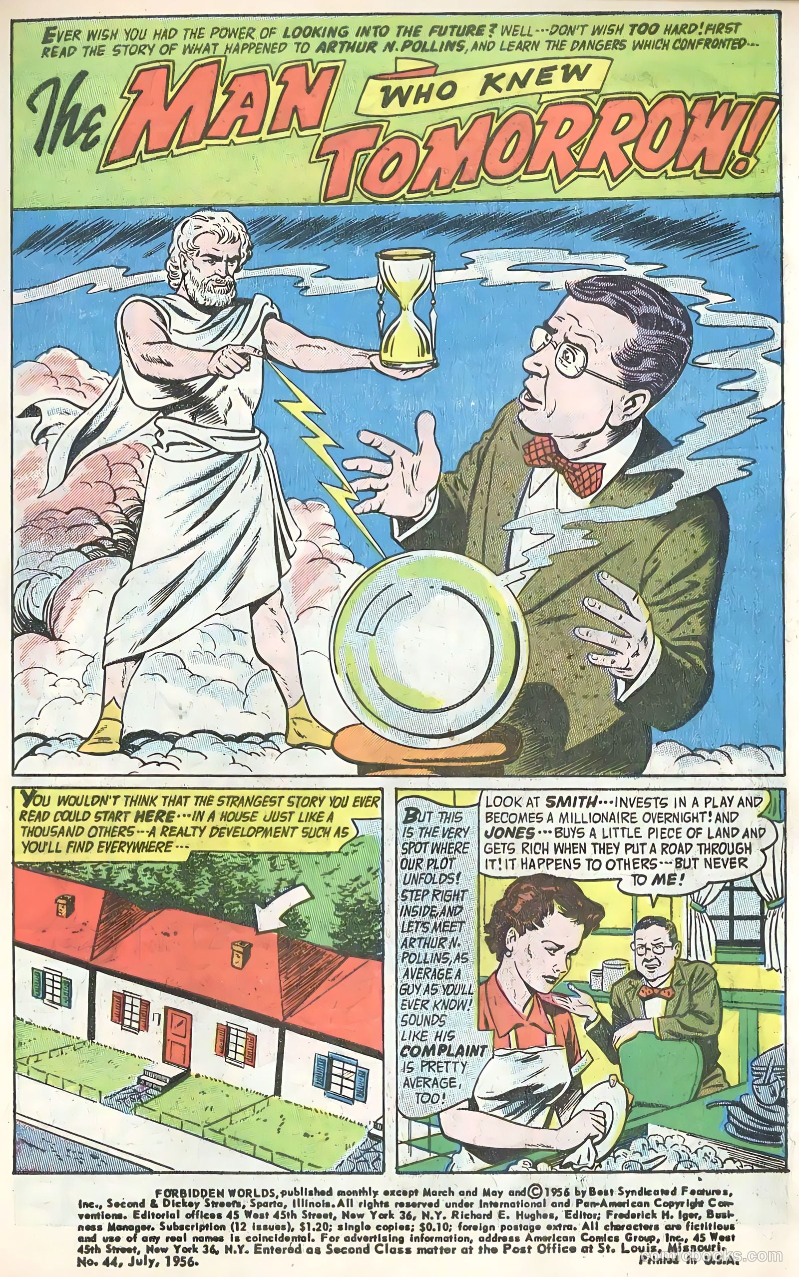 Forbidden Worlds #44 (1956) — page 3 of 36